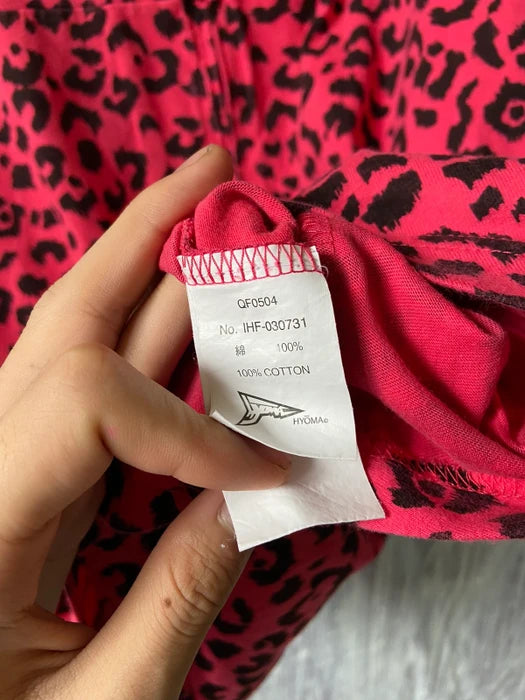 20471120 hyoma jacket red leopard jacket S