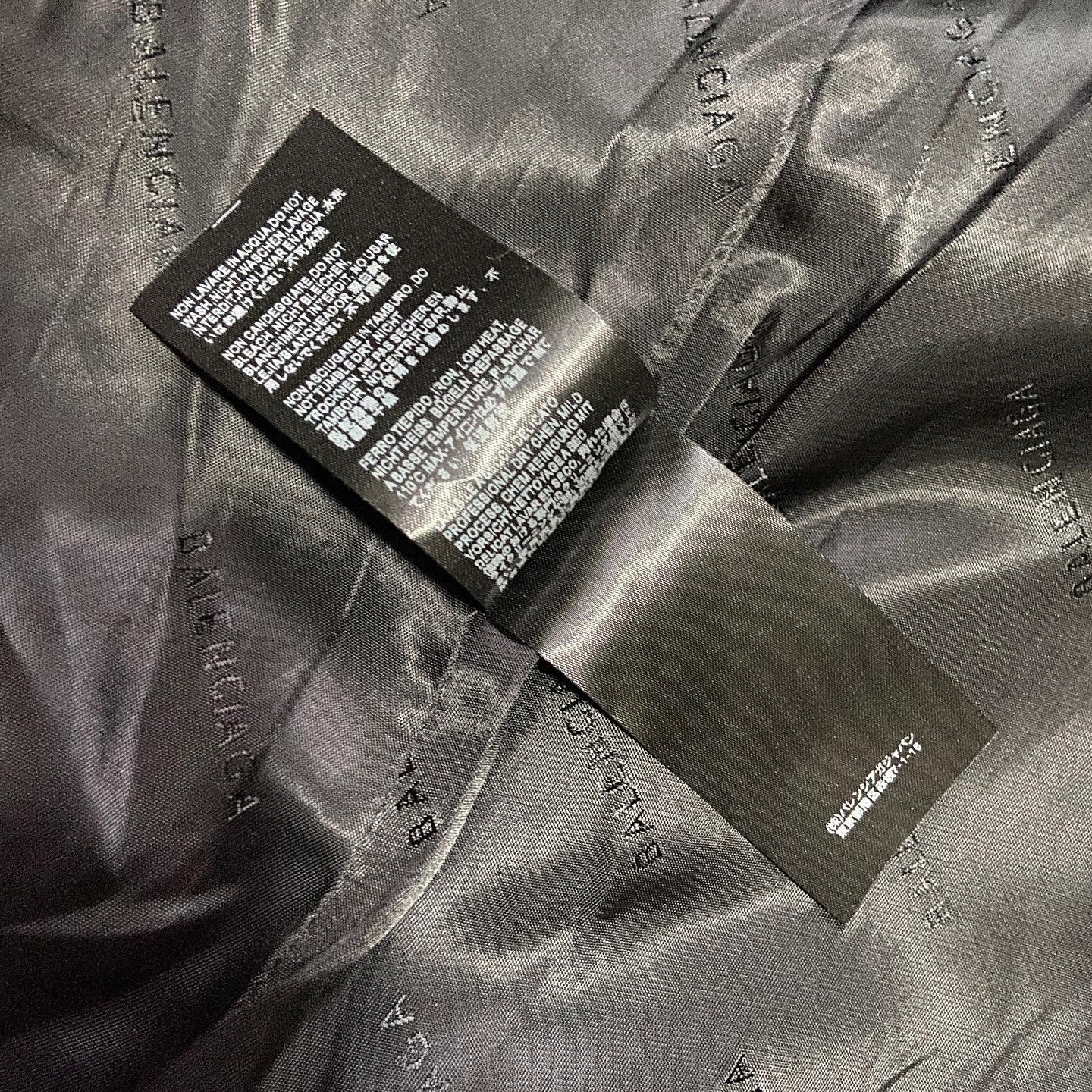 Balenciaga pink tweed hourglass blazer jacket 36