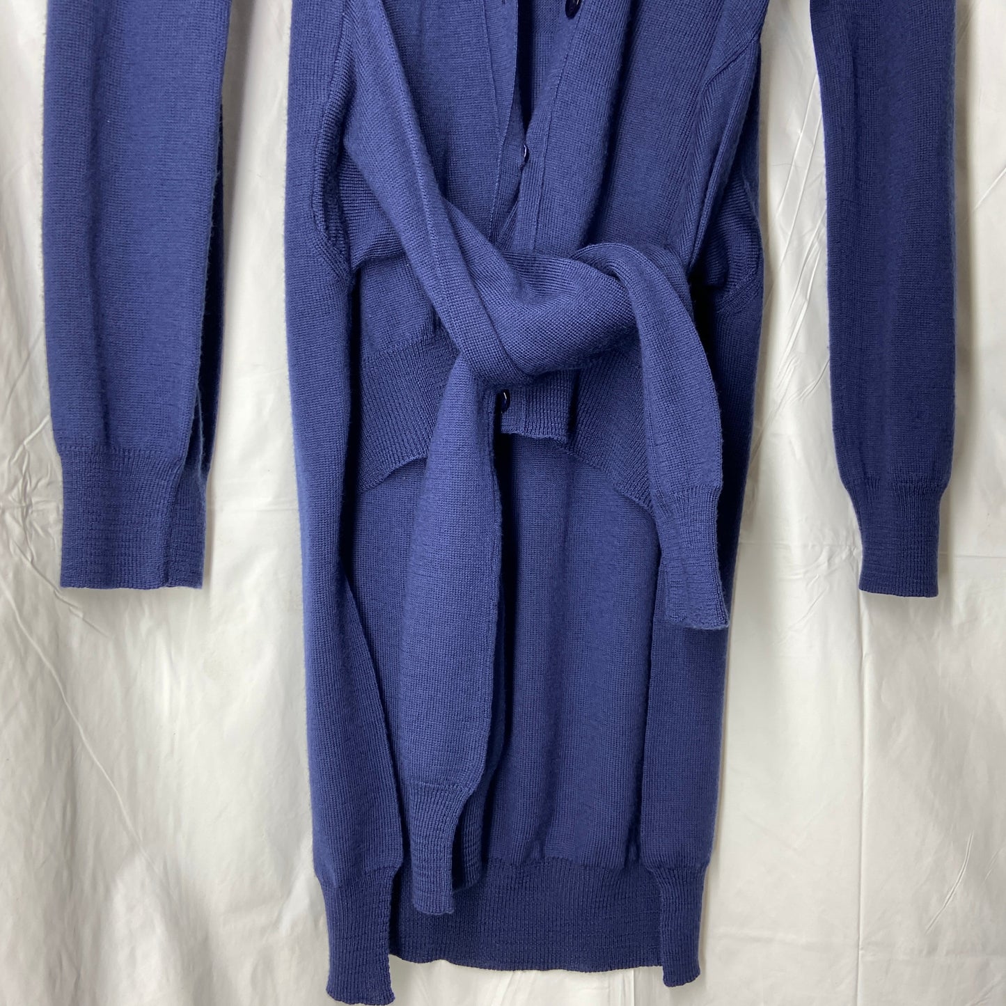 Maison Martin Margiela fall 2007 four arms blue wool cardigan S