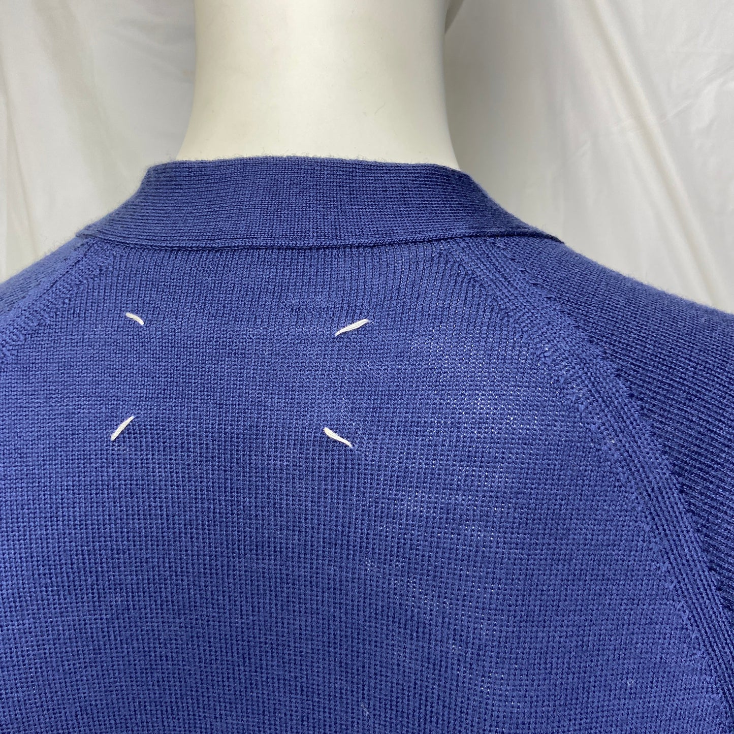 Maison Martin Margiela fall 2007 four arms blue wool cardigan S