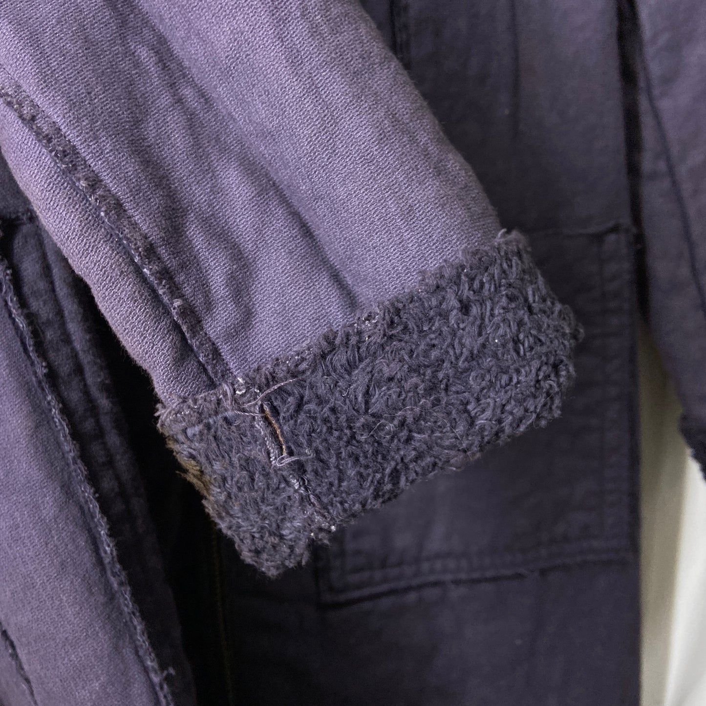 Maison martin margiela 2002 line 6 purple long coat 36