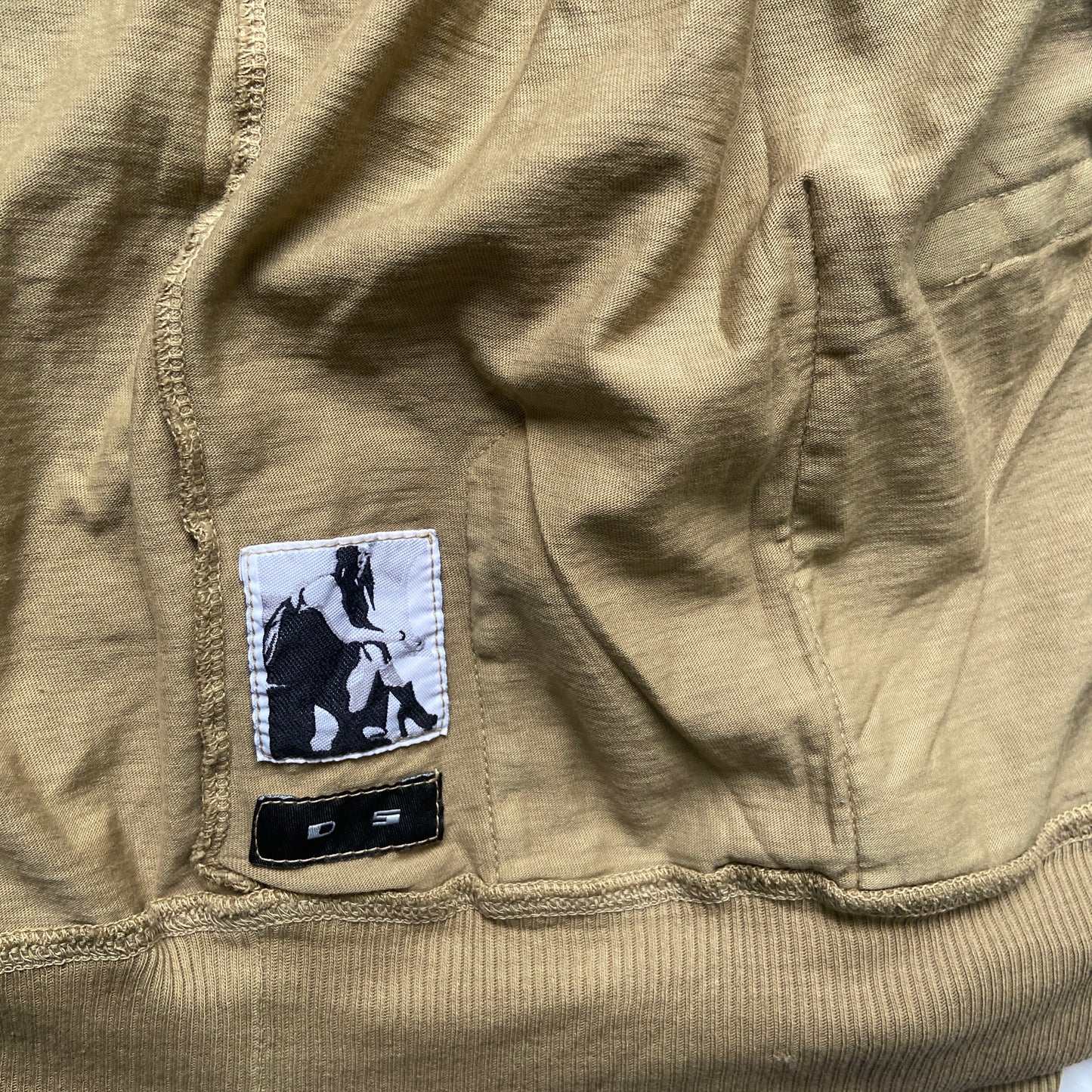 Rick owens drkshdw drawstring parchme hoodie XS