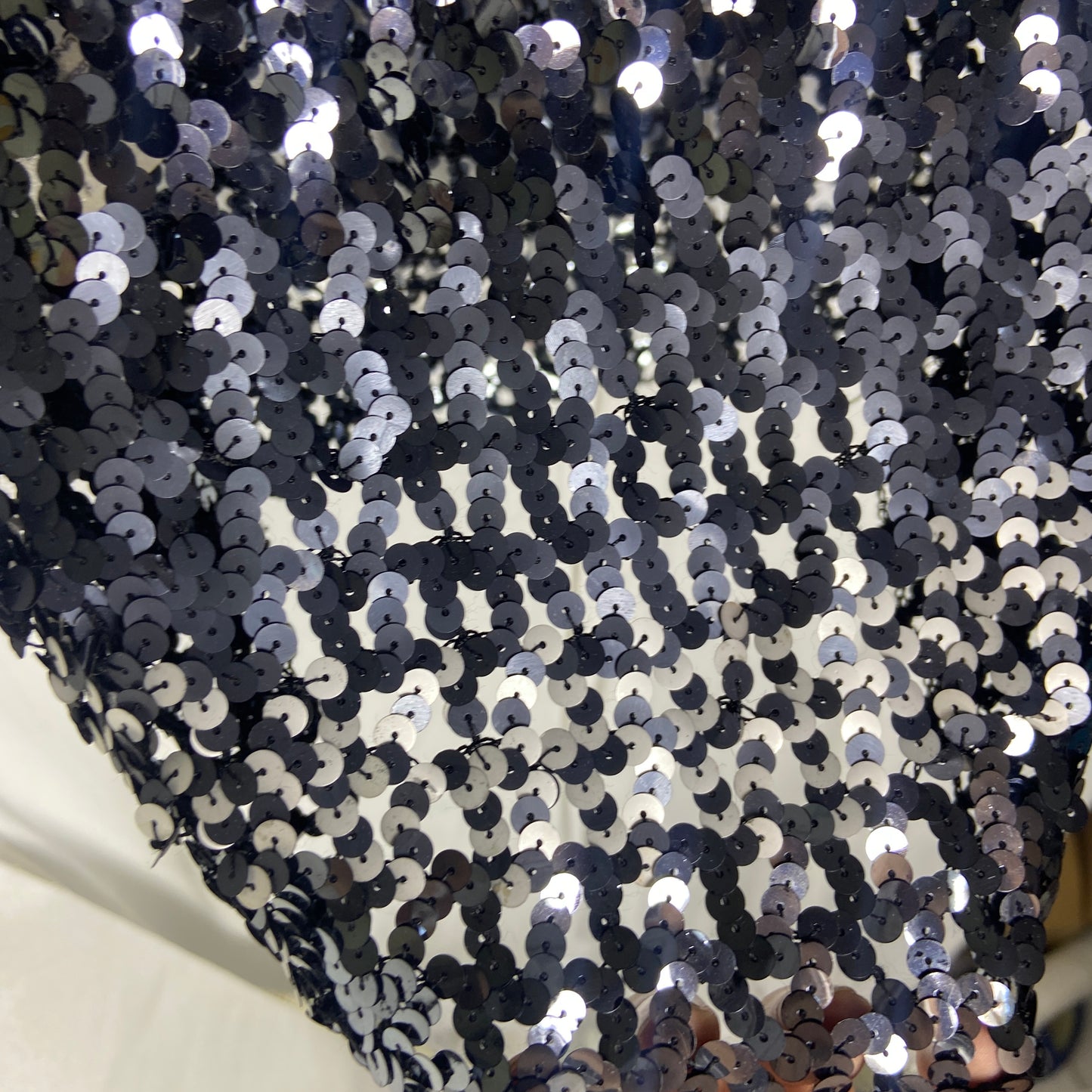 Dolce & Gabanna 90s sequins open knit top 44