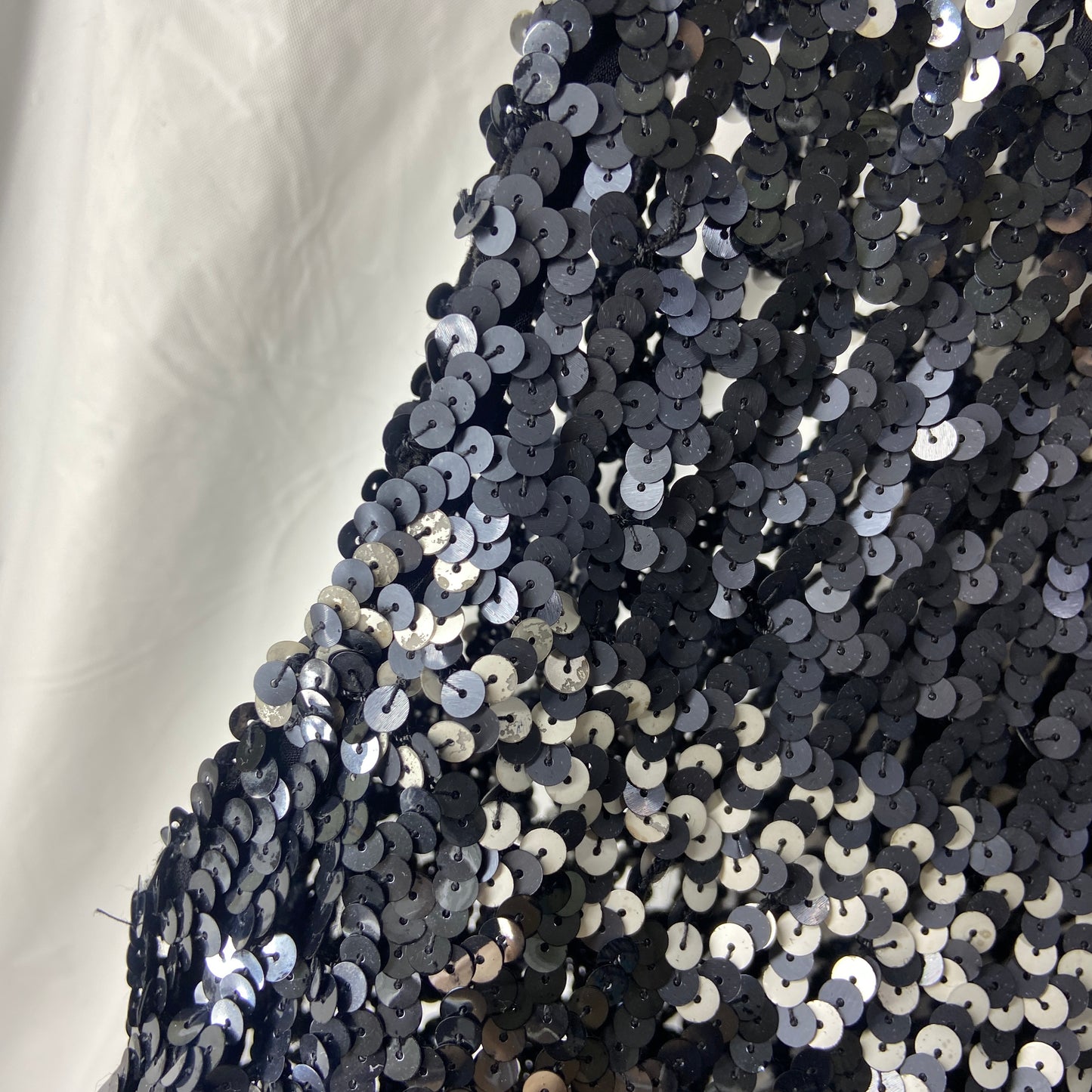 Dolce & Gabanna 90s sequins open knit top 44