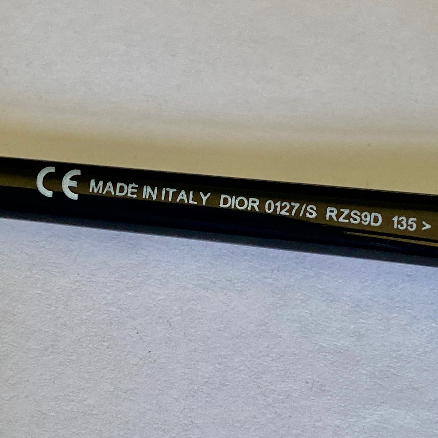 Dior Homme Hedi mirrored shield sunglasses