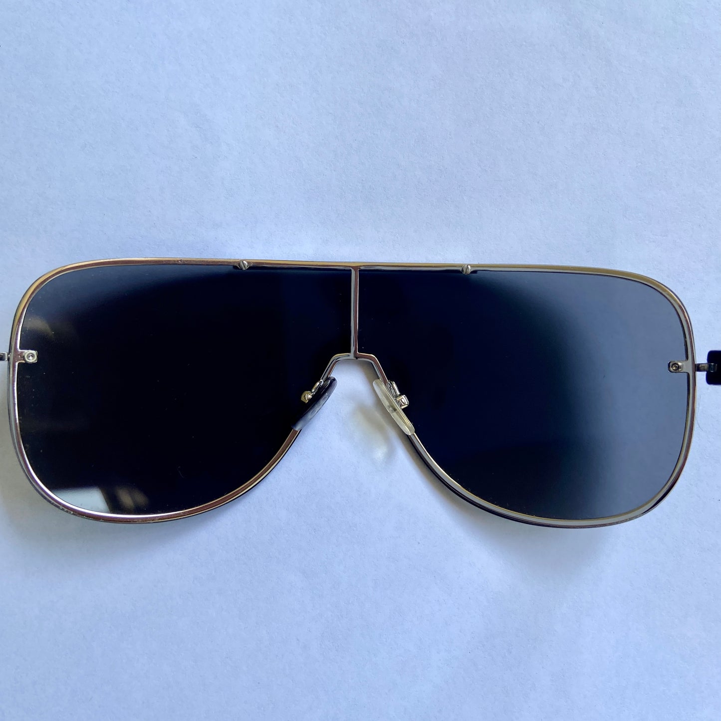 Dior Homme Hedi mirrored shield sunglasses