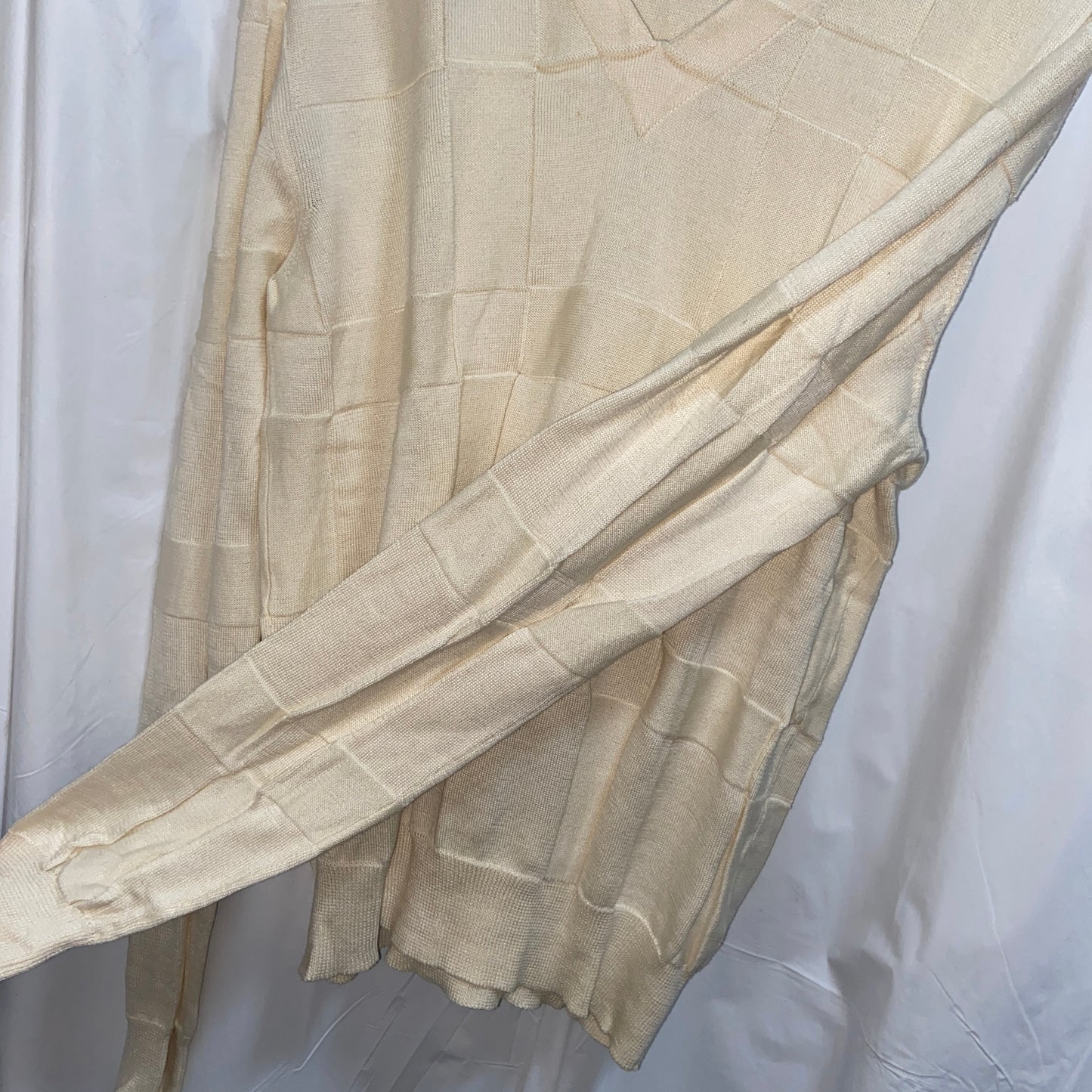 Maison martin margiela cream knit sweater S