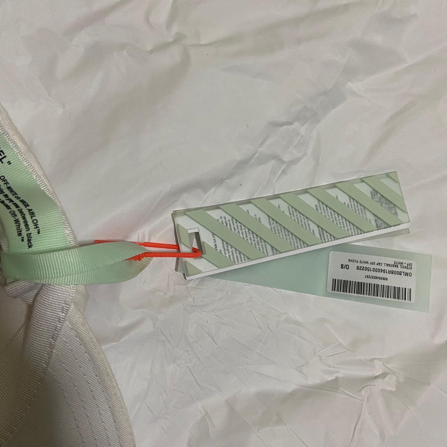 Off-White “Impressionism” stripe hat