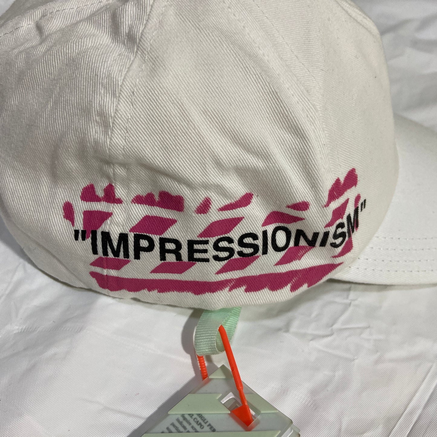 Off-White “Impressionism” stripe hat