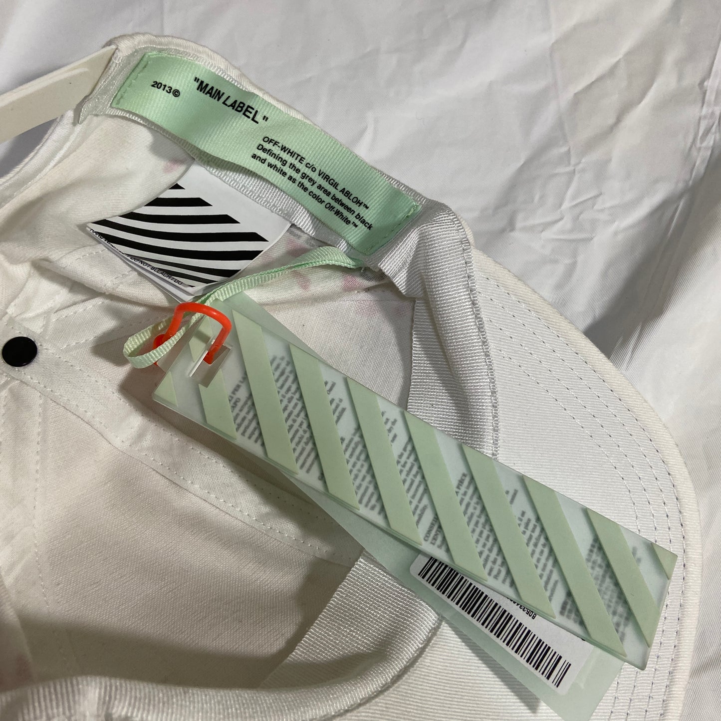Off-White “Impressionism” stripe hat