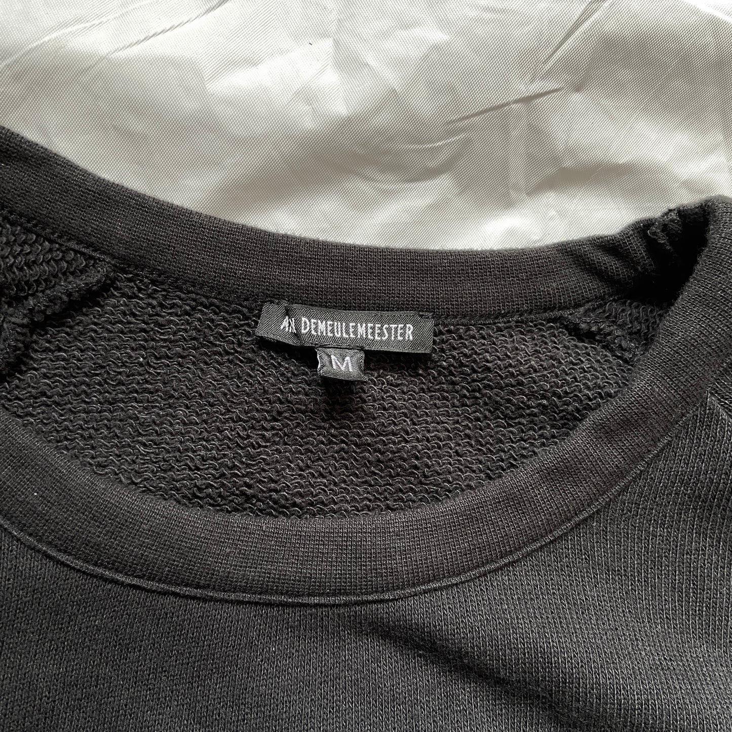 Ann Demeulemeester ss16 poem crewneck sweater