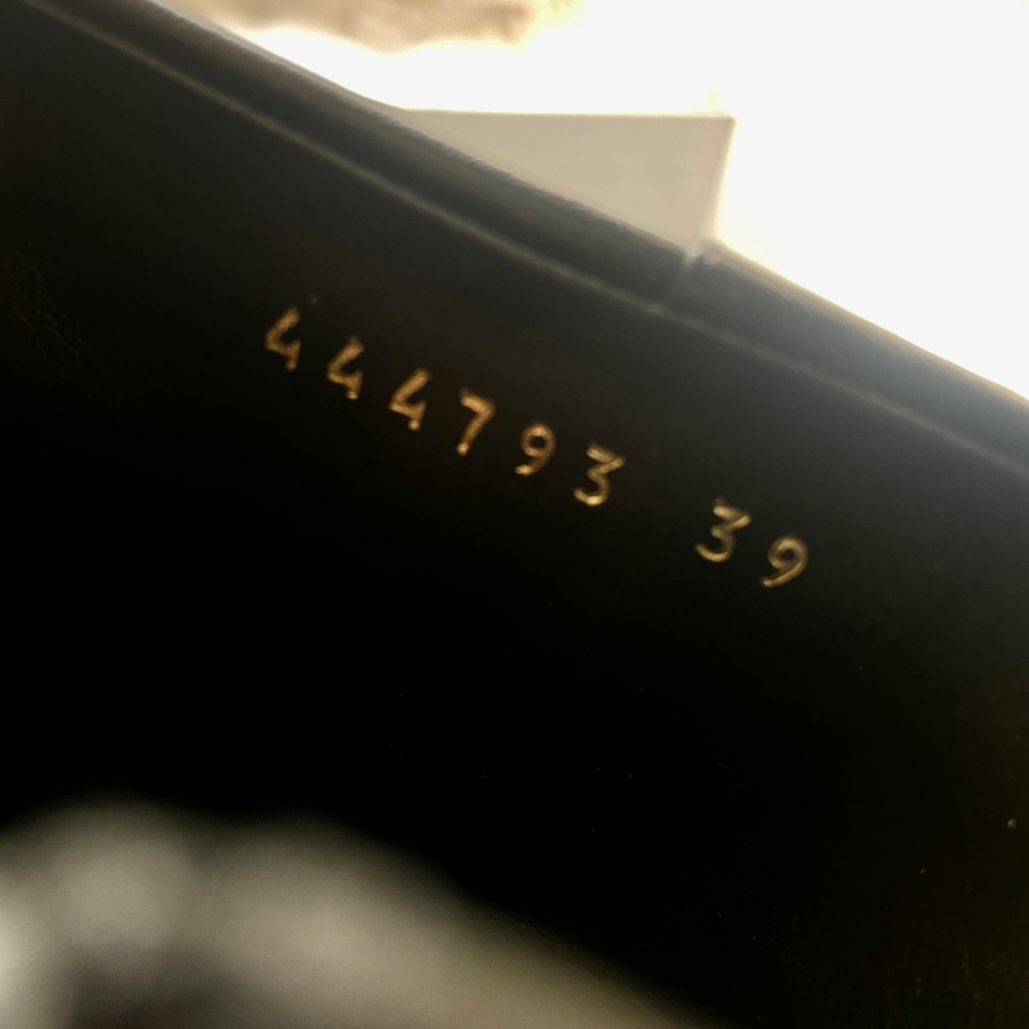 Balenciaga fw16 squared toed platform boot 39