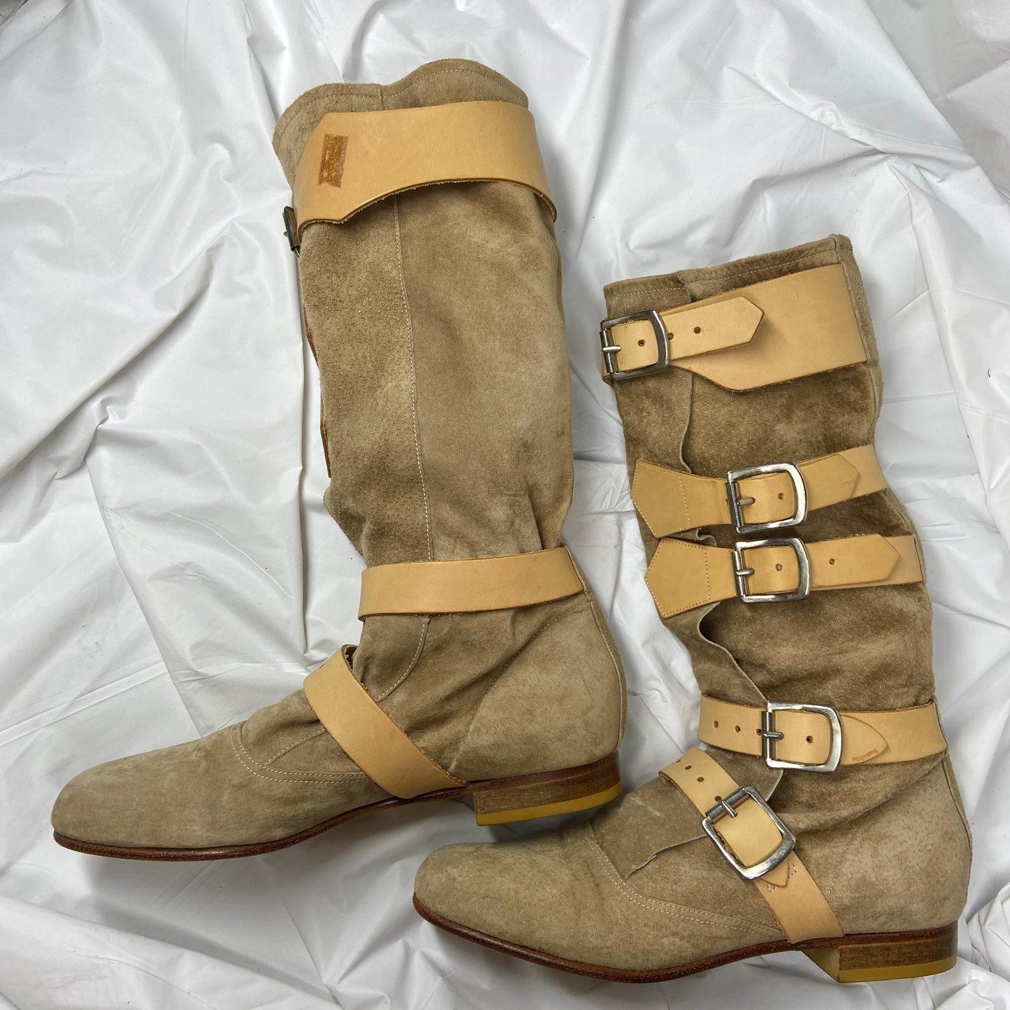 Vivienne Westwood suede leather pirate boots 37