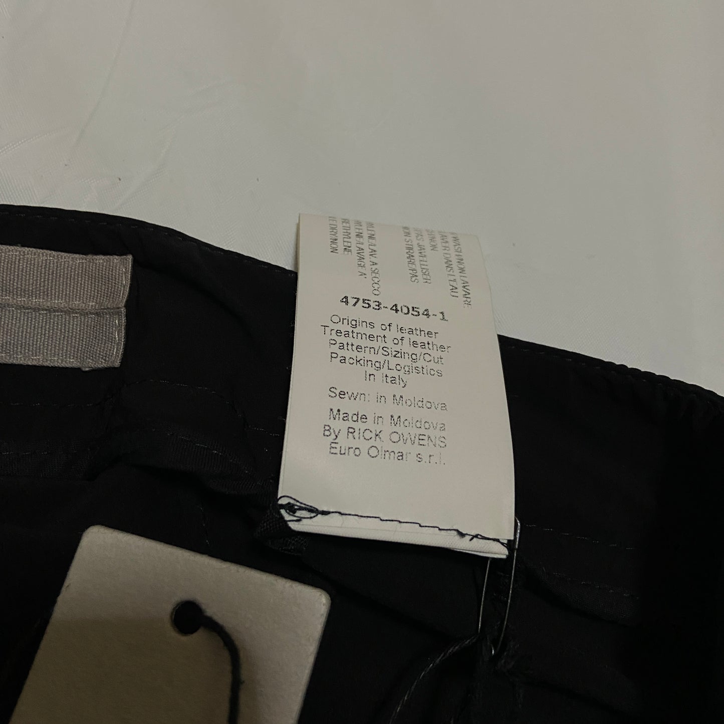 Rick Owens ss15 Faun nylon aircut leggings 38