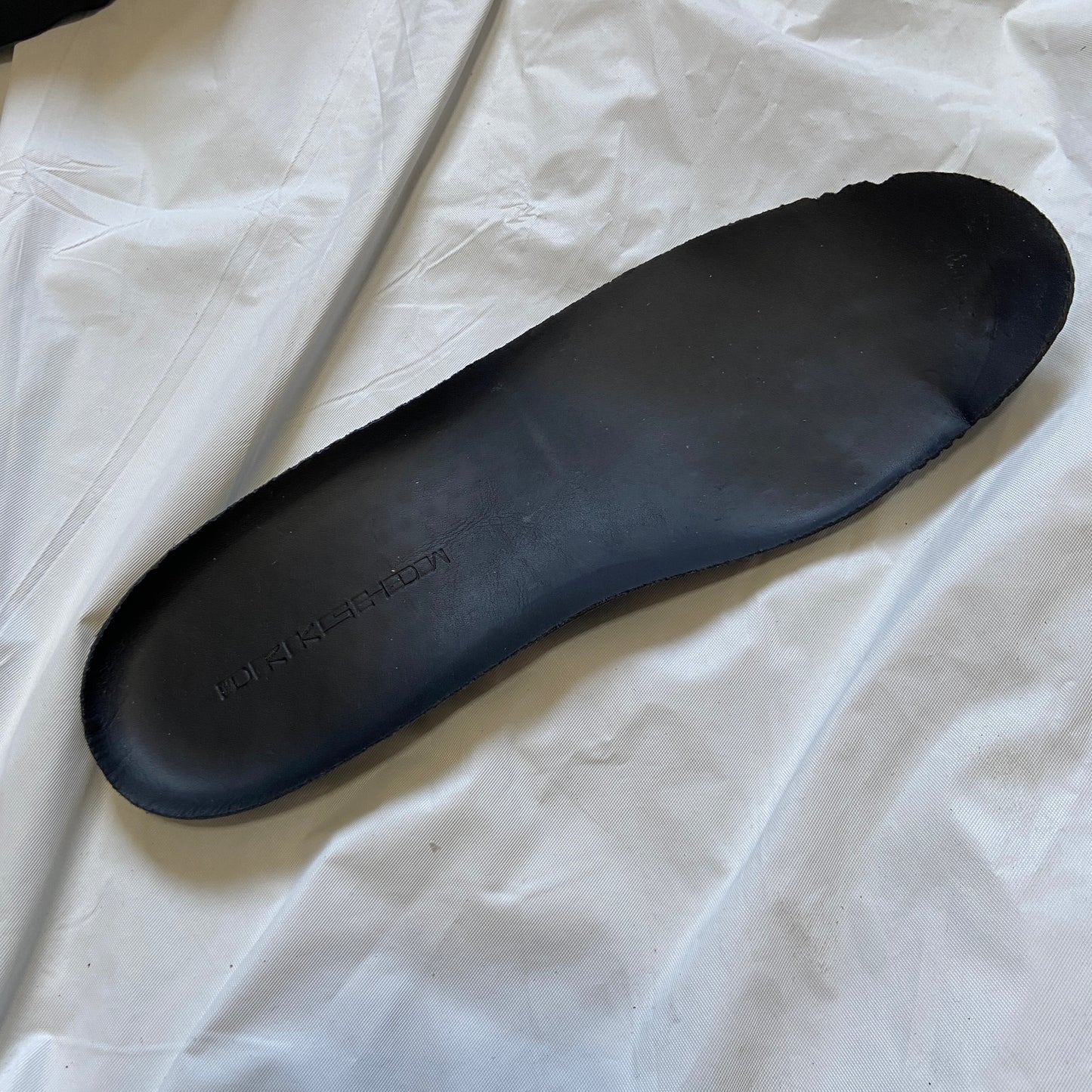 Rick owens drkshdw thigh knee high rubber stocking sock ramones 37