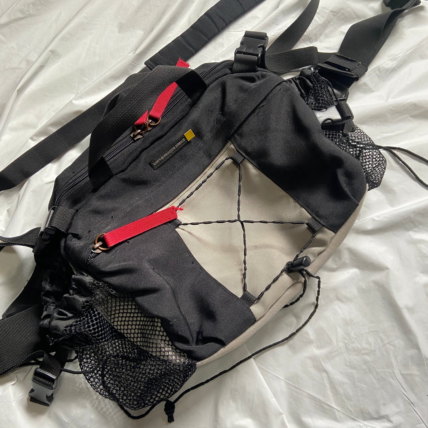 Marithe Francois Girbaud huge chest rig fanny waist pack bag