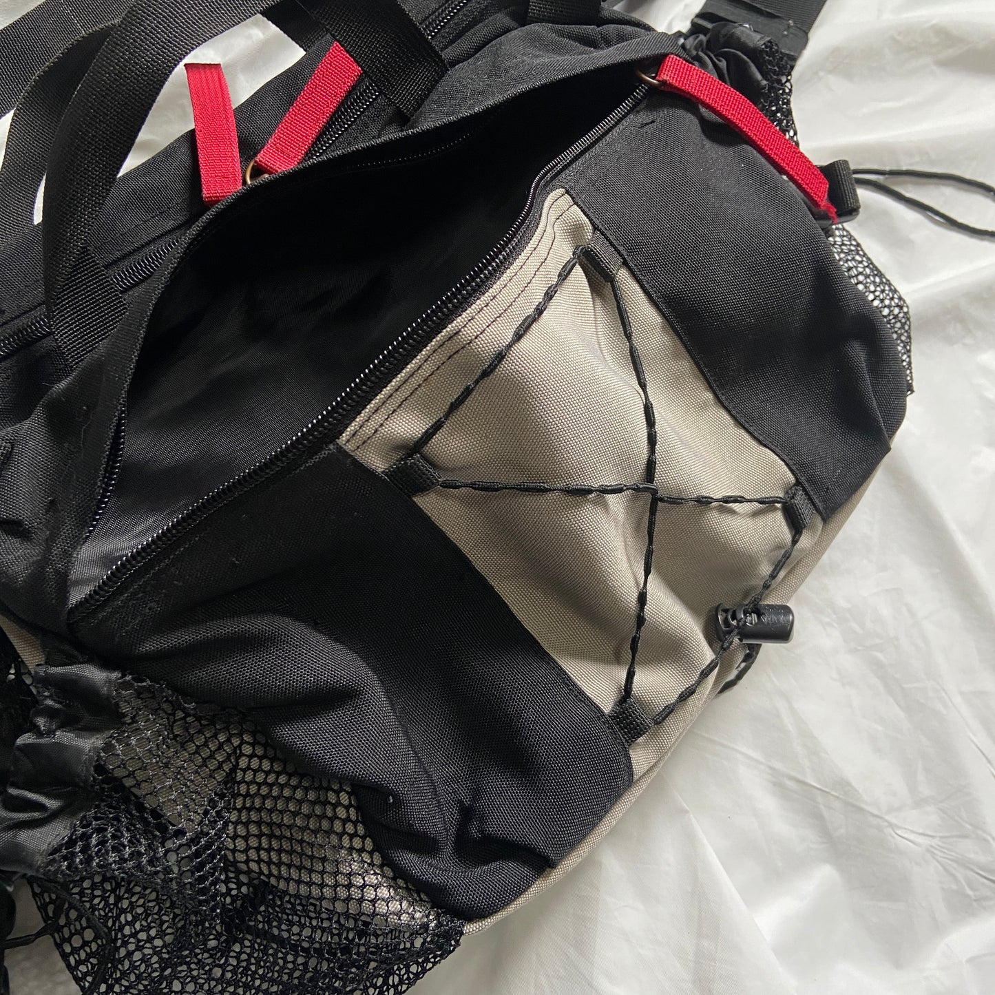 Marithe Francois Girbaud huge chest rig fanny waist pack bag