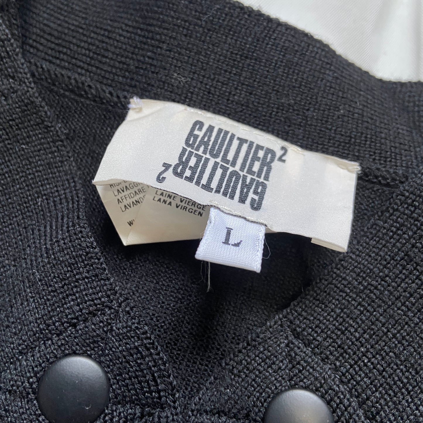 Jean paul Gaultier Fall 2009 Men’s Bondage Bdsm Ring Sweater Top