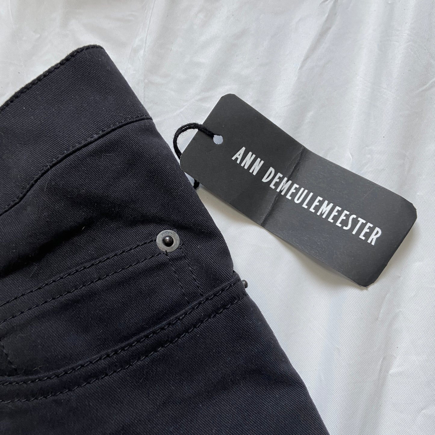 Ann Demeulemeester fw12 runway skinny jeans pants