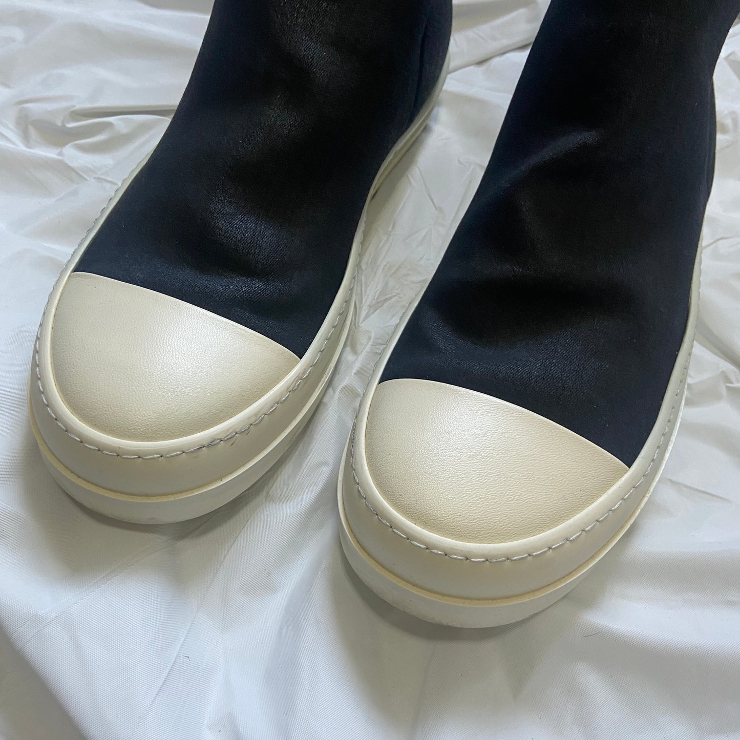 Rick owens drkshdw waxed sock ramones 42