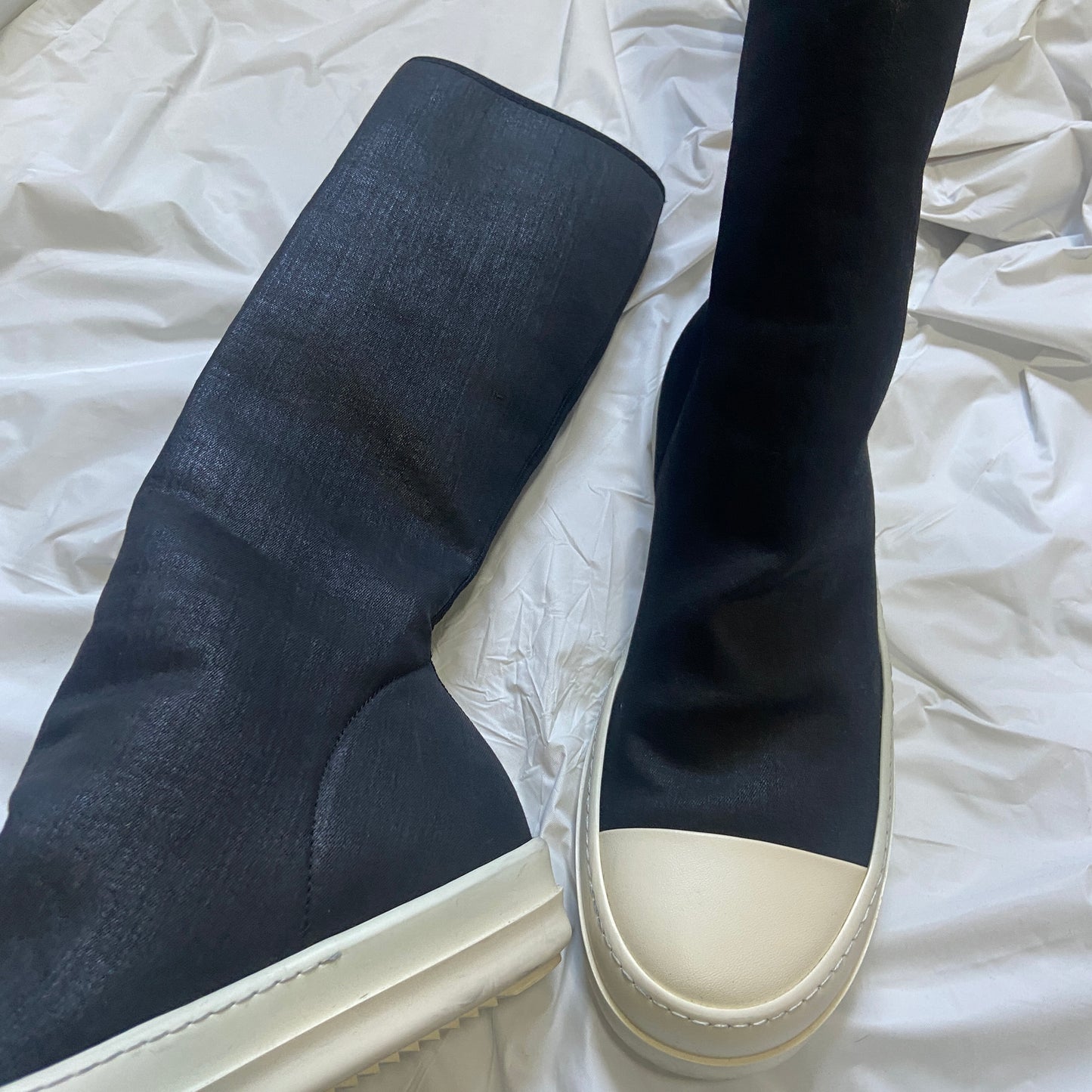 Rick owens drkshdw waxed sock ramones 42