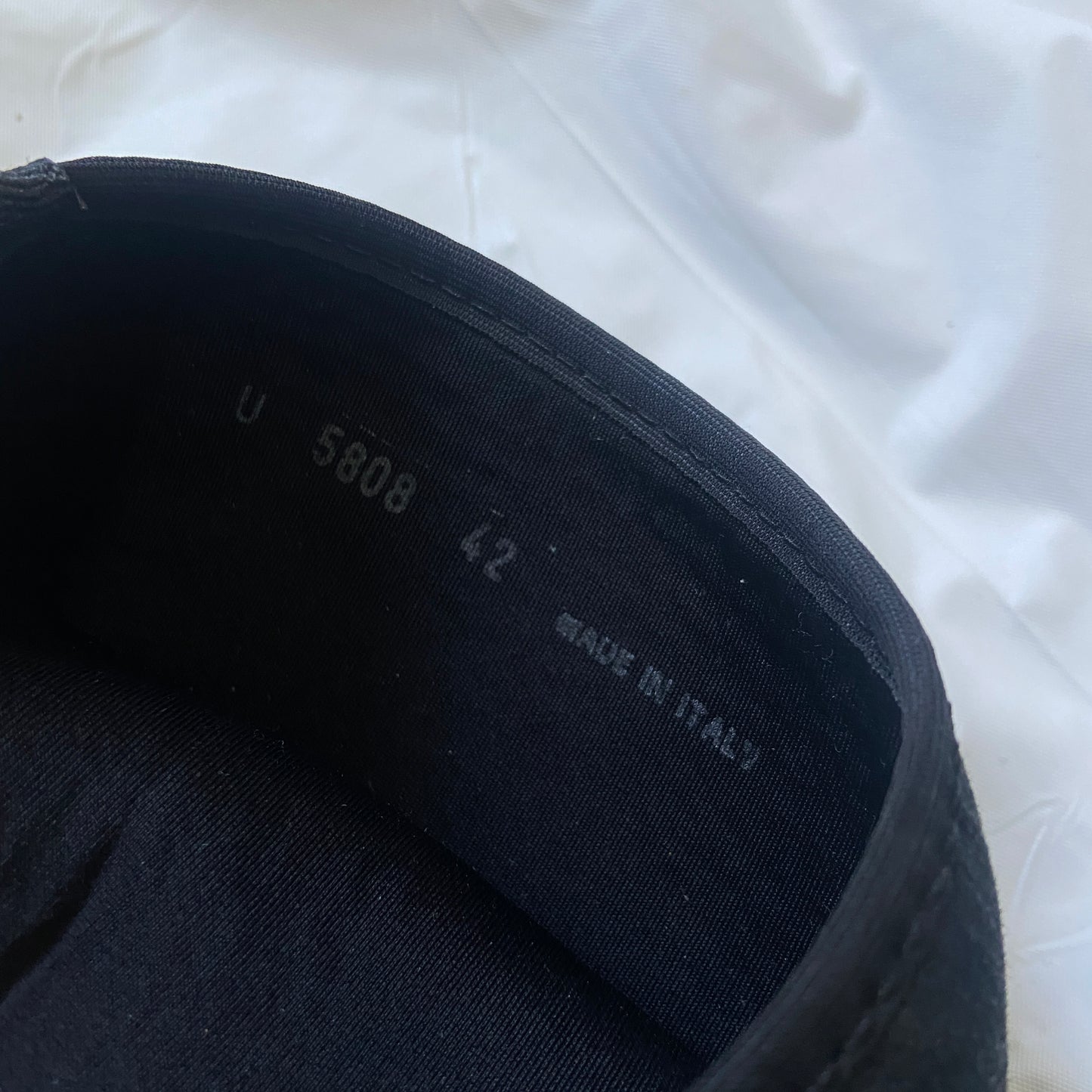 Rick owens drkshdw waxed sock ramones 42