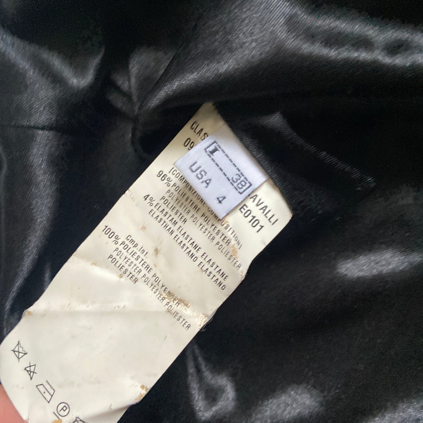 Roberto cavalli bead embossed evening dress 38