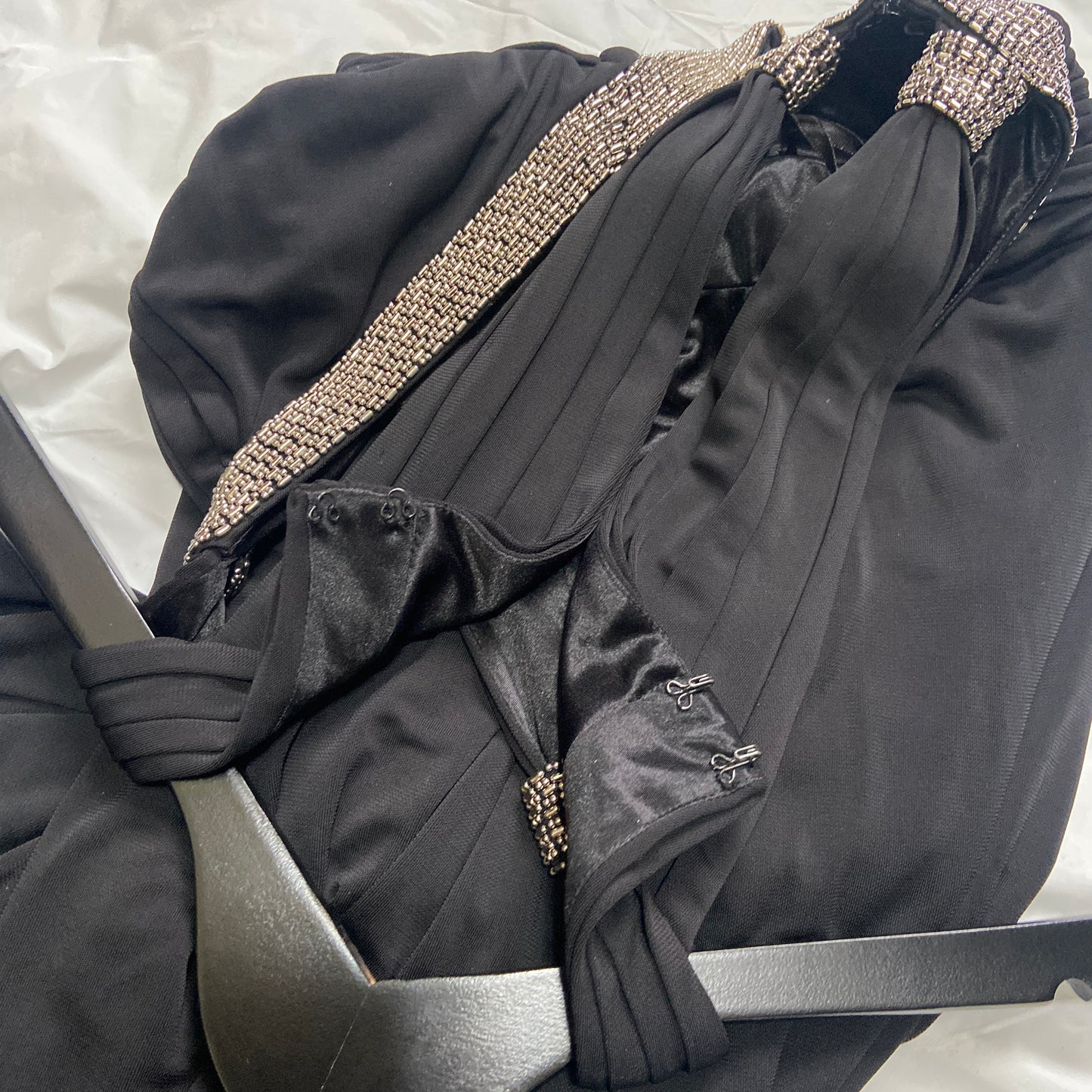 Roberto cavalli bead embossed evening dress 38