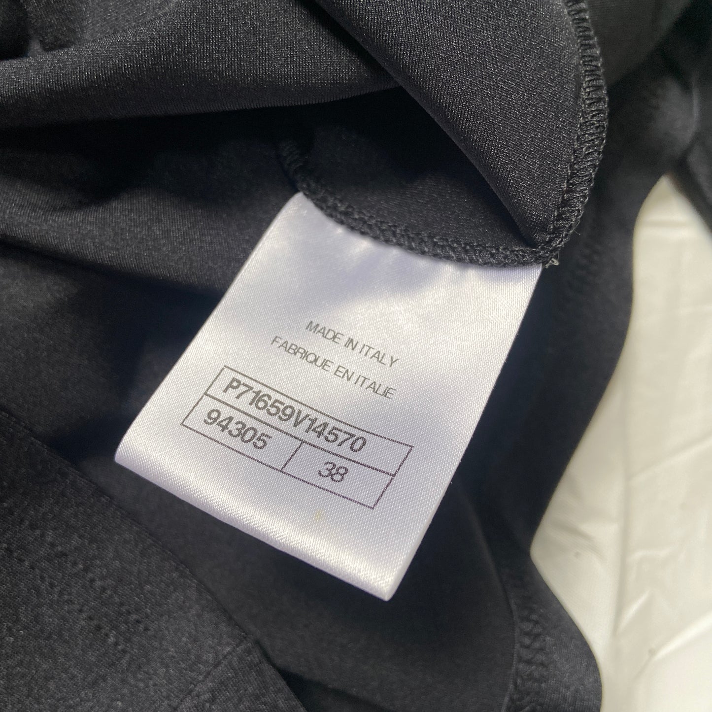 Chanel pink logo stretch top 38