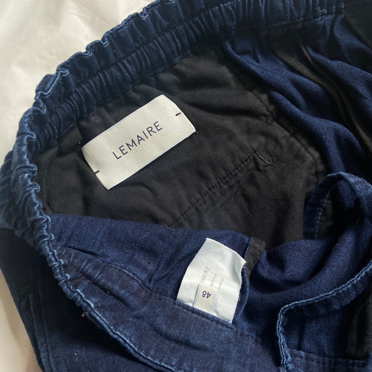 Lemaire casual blue lounge pants