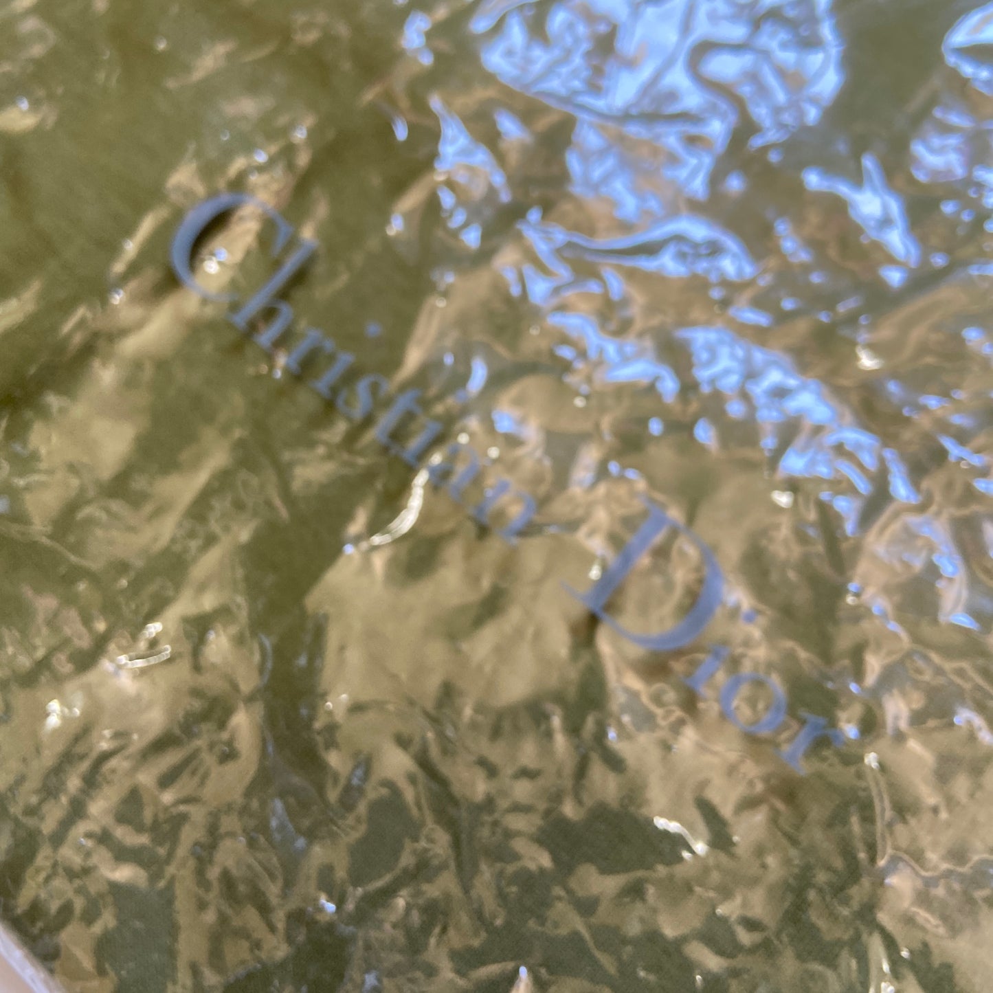 Dior Fall 2002 Galliano Swaroski crystal trompe l’oeil necklace tee