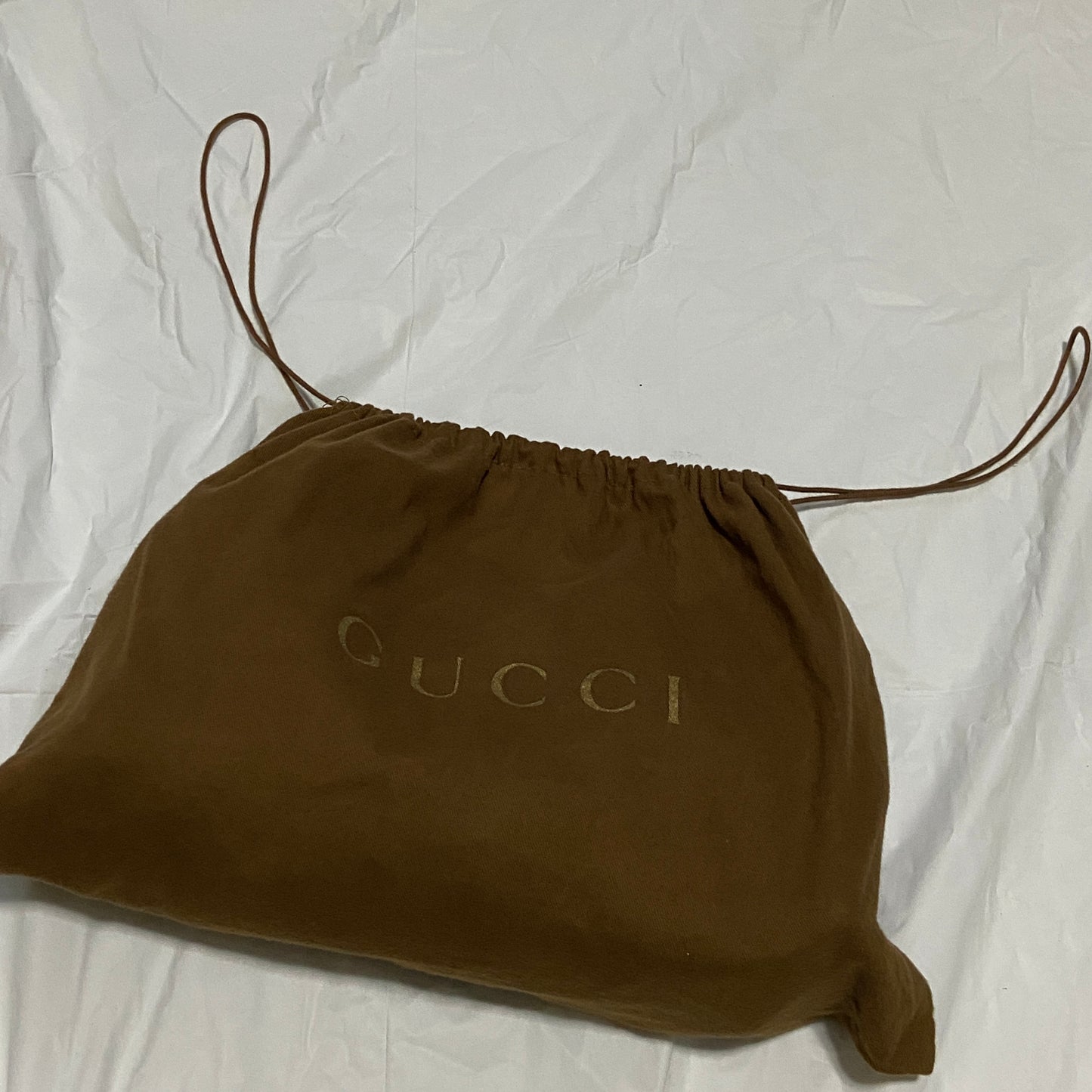 Gucci GG Crystal Abbey D-Ring hobo Shoulder Bag Brown