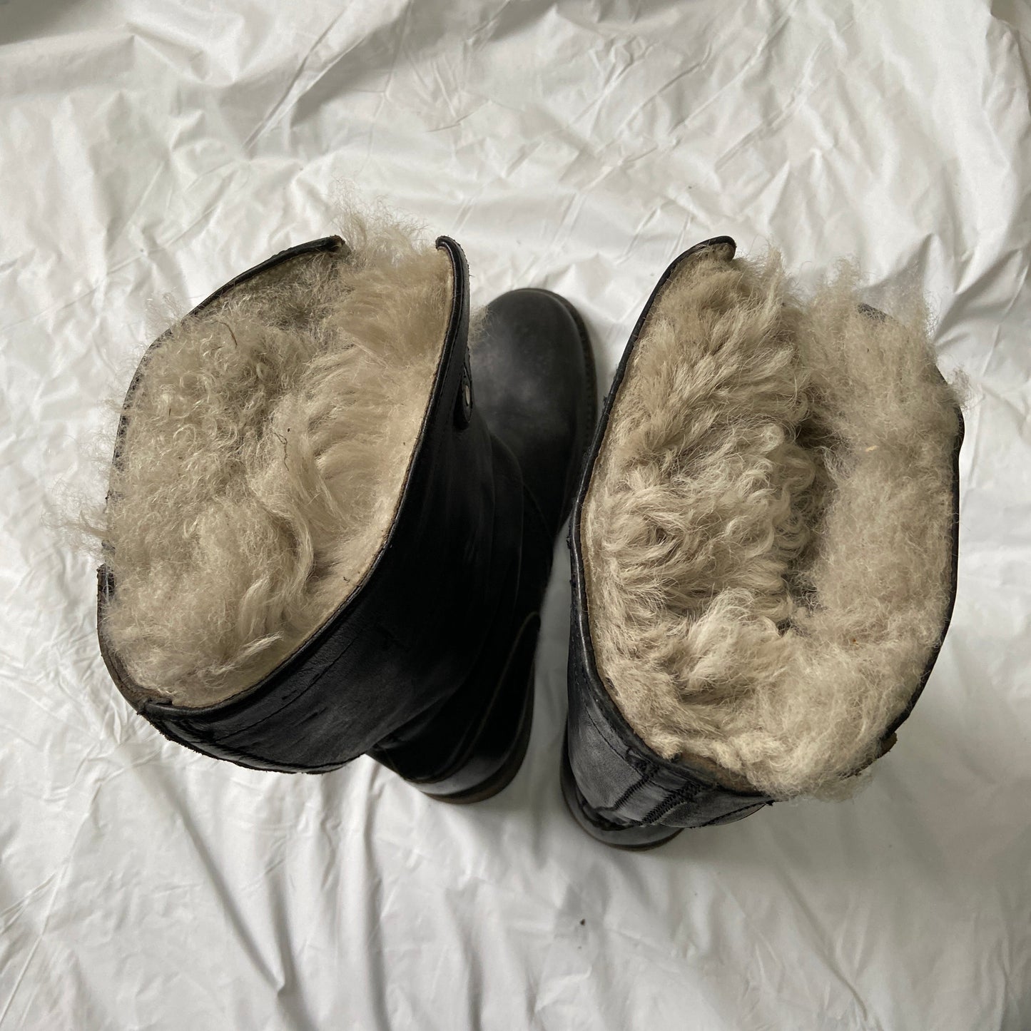 Burberry Prorsum aw10 shearling leather boots 41