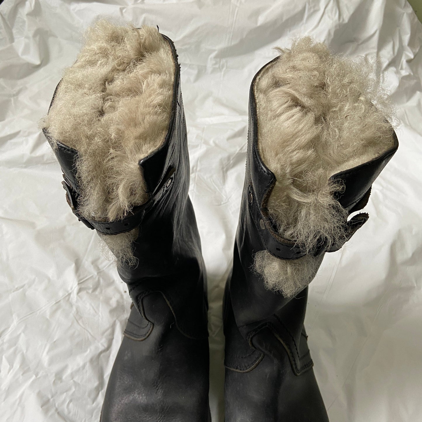 Burberry Prorsum aw10 shearling leather boots 41