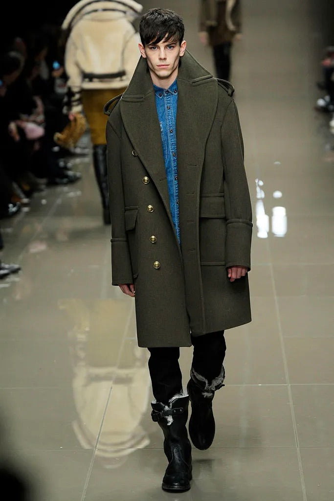 Burberry Prorsum aw10 shearling leather boots 41