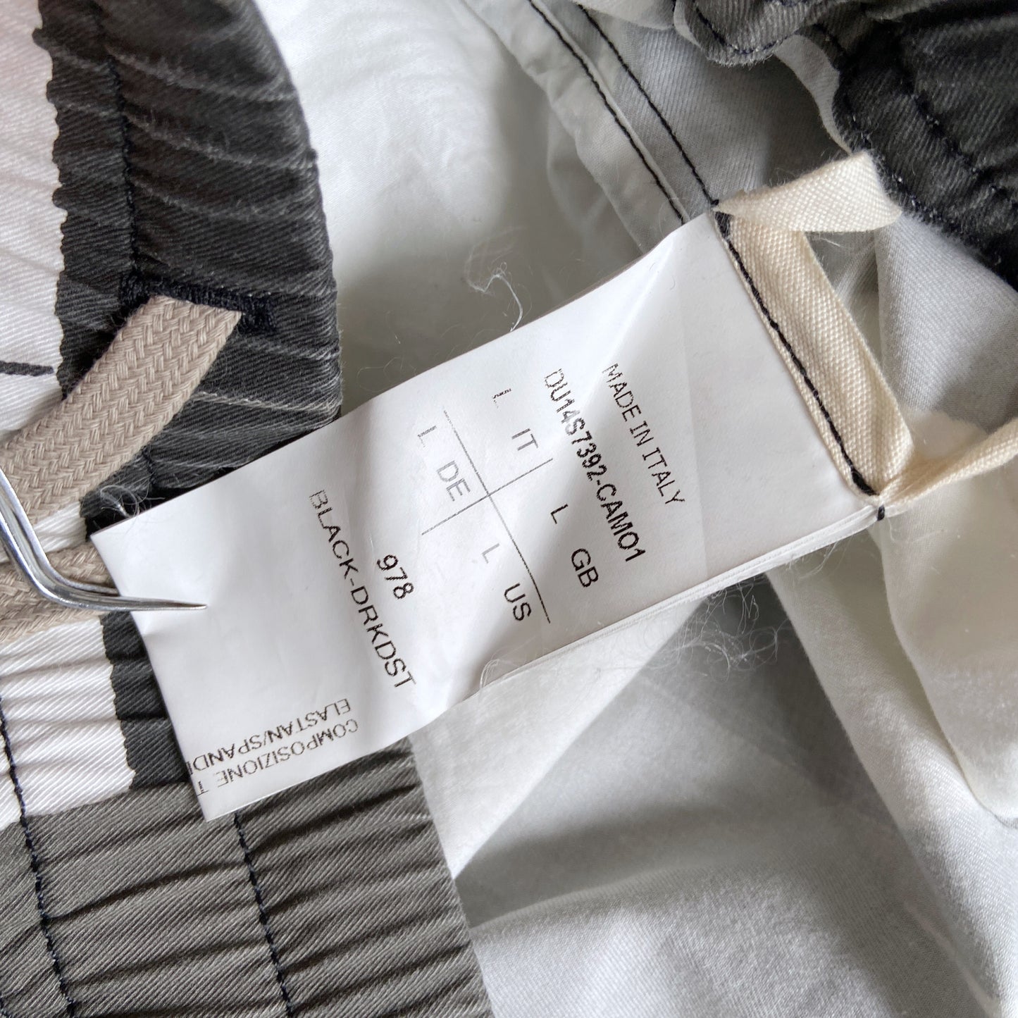 Rick Owens DRKSHDW Men’s Camo skirt L