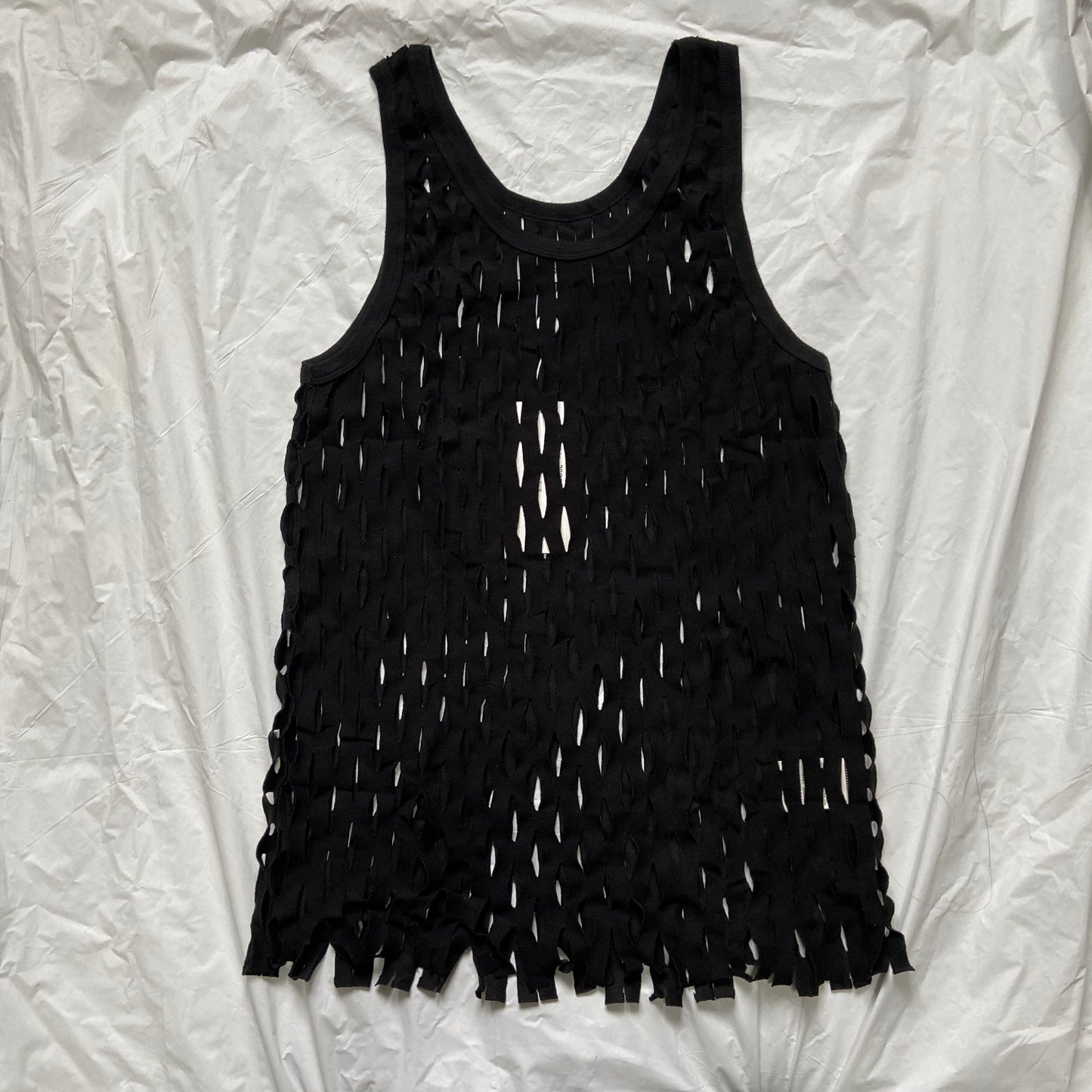Maison Martin Margiela BWNT ss09 laser cut tank 48