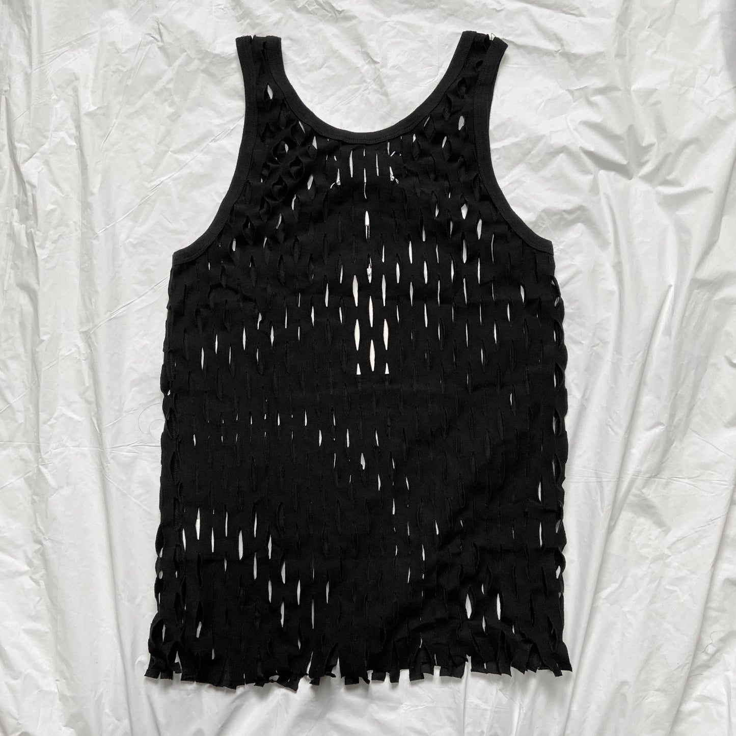 Maison Martin Margiela BWNT ss09 laser cut tank 48