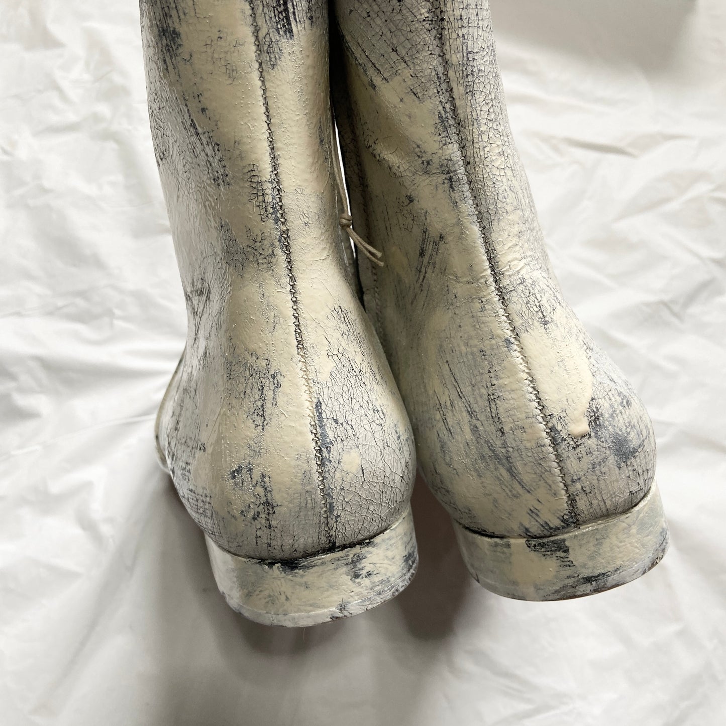 Maison Martin Margiela X H&M hand-painted boot 42