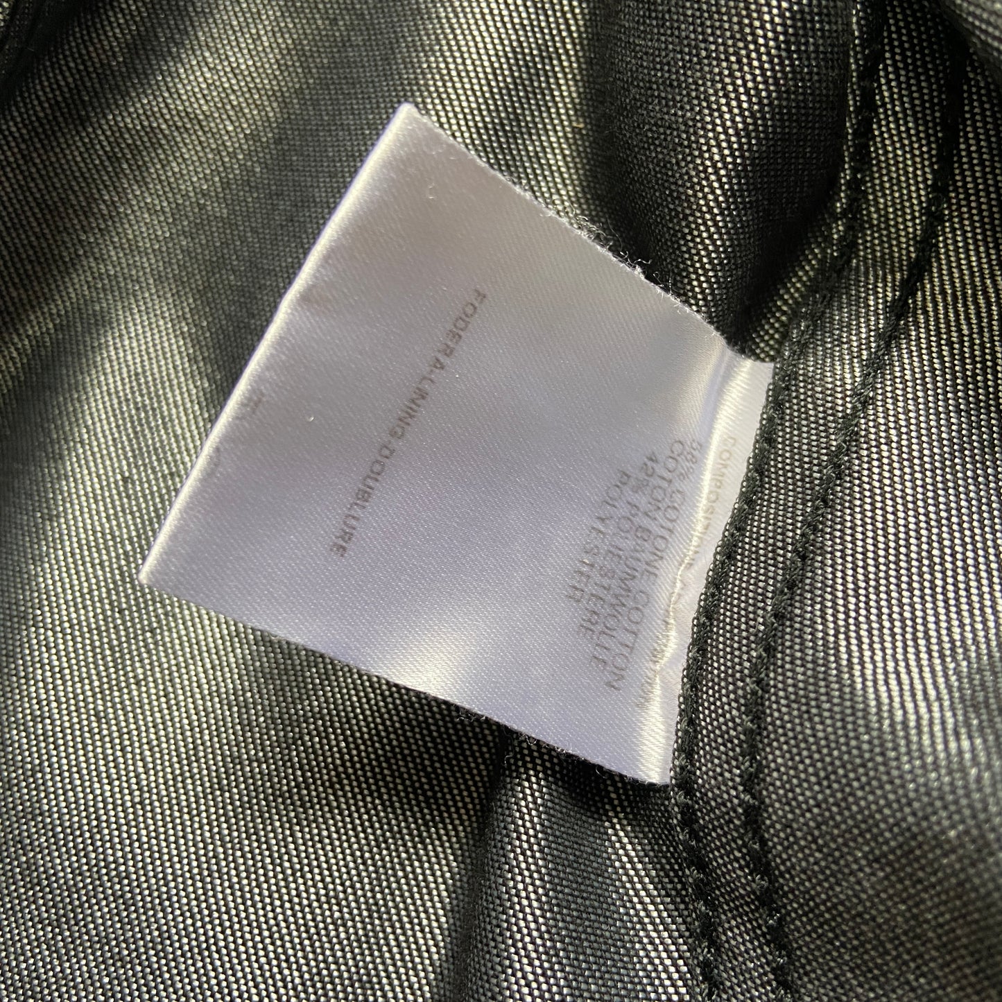 Gucci fw01 waxed denim jacket 40