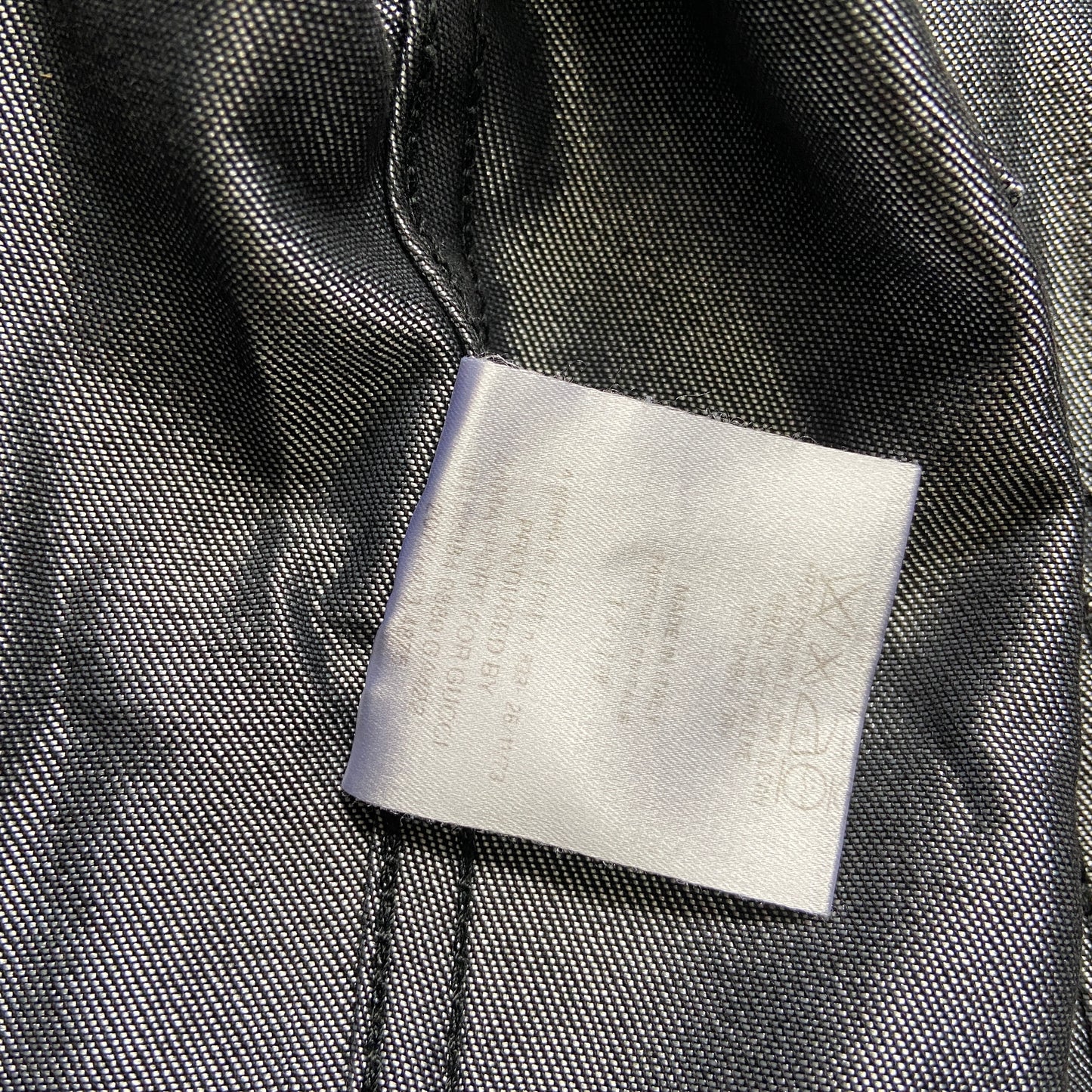 Gucci fw01 waxed denim jacket 40