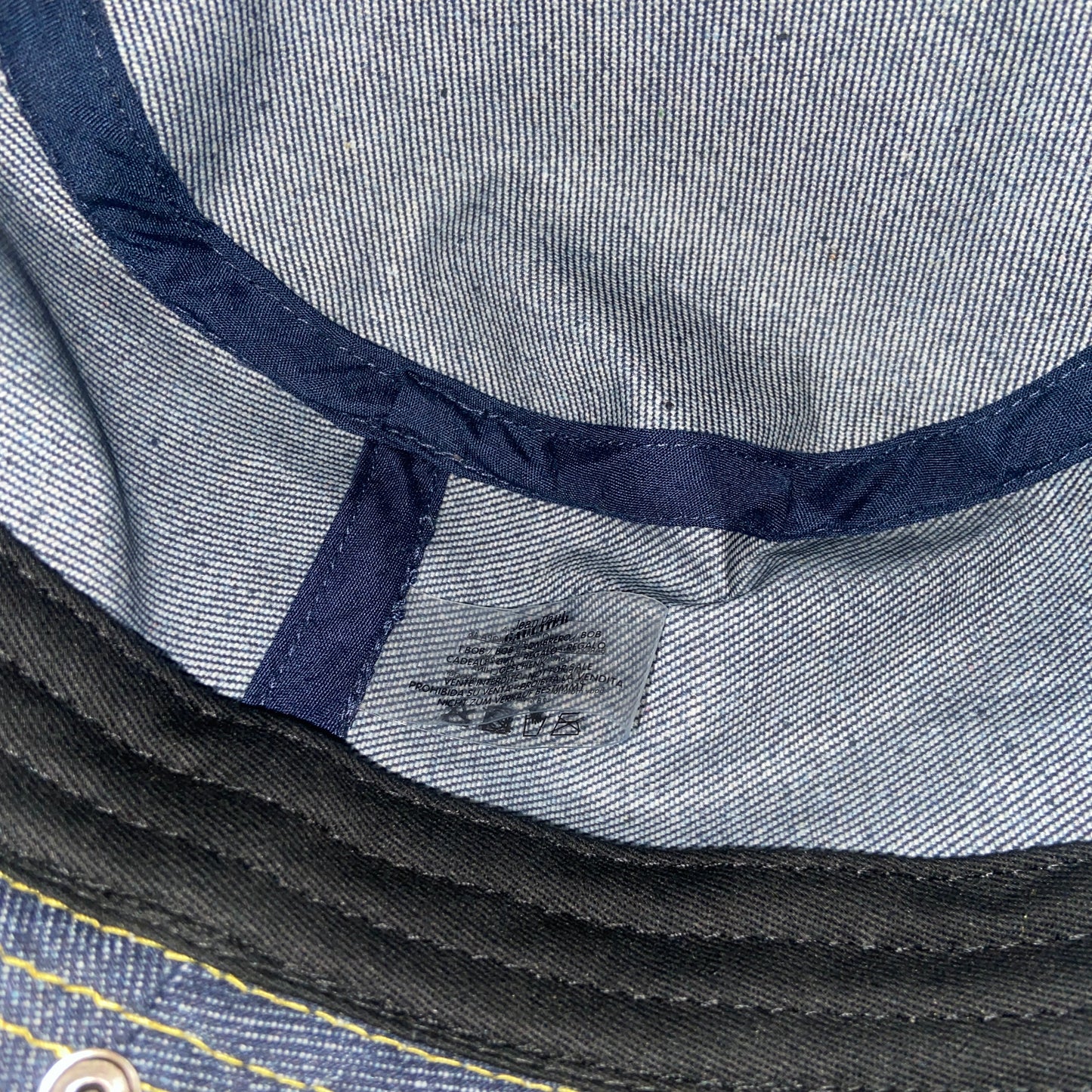 Jean Paul gaultier pour Vous denim bucket hat