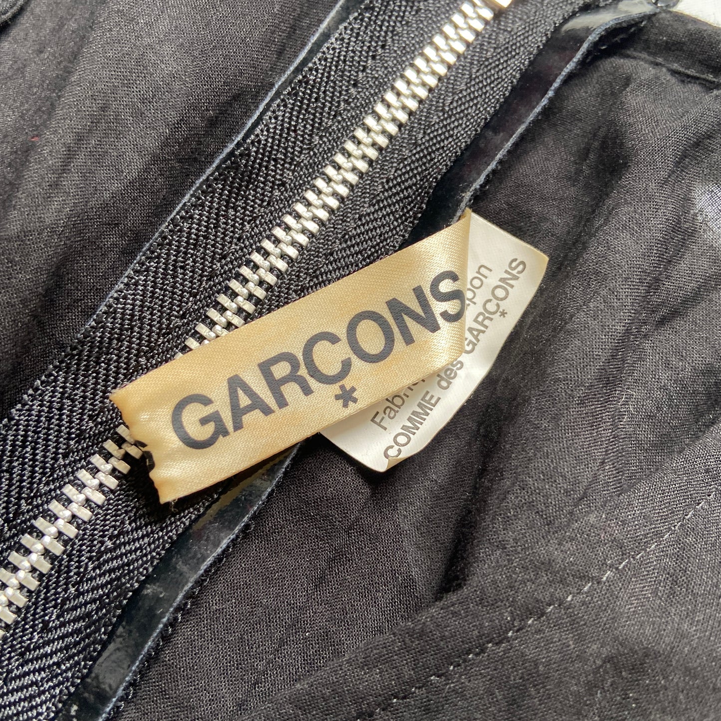 Comme des garçons ss15 pvc circle cut-out dress