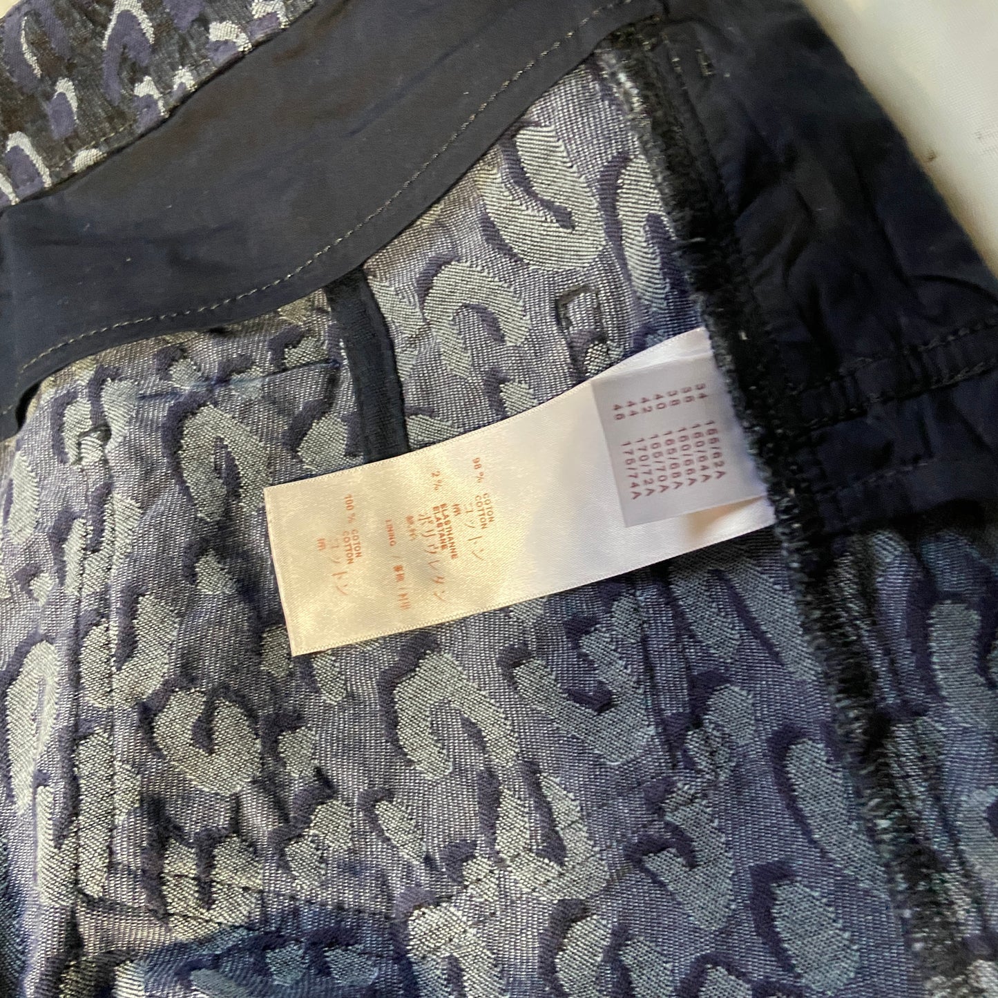 Louis vuitton stephen sprouse blue graffiti logo jeans 40