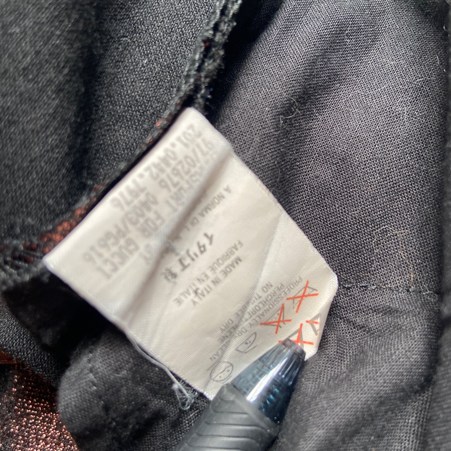 Gucci Spring 1997 Tom Ford Metallic Brown Lurex Pants 42