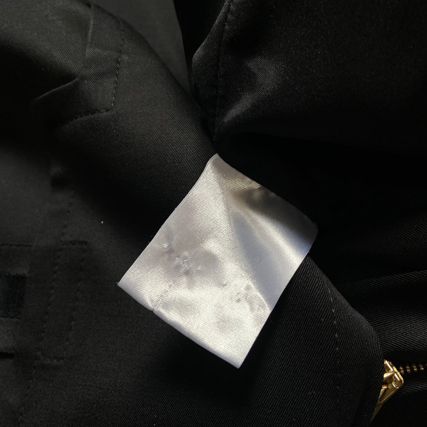 Gucci Tom Ford 2004 fall black leather belt jacket flared sleeves