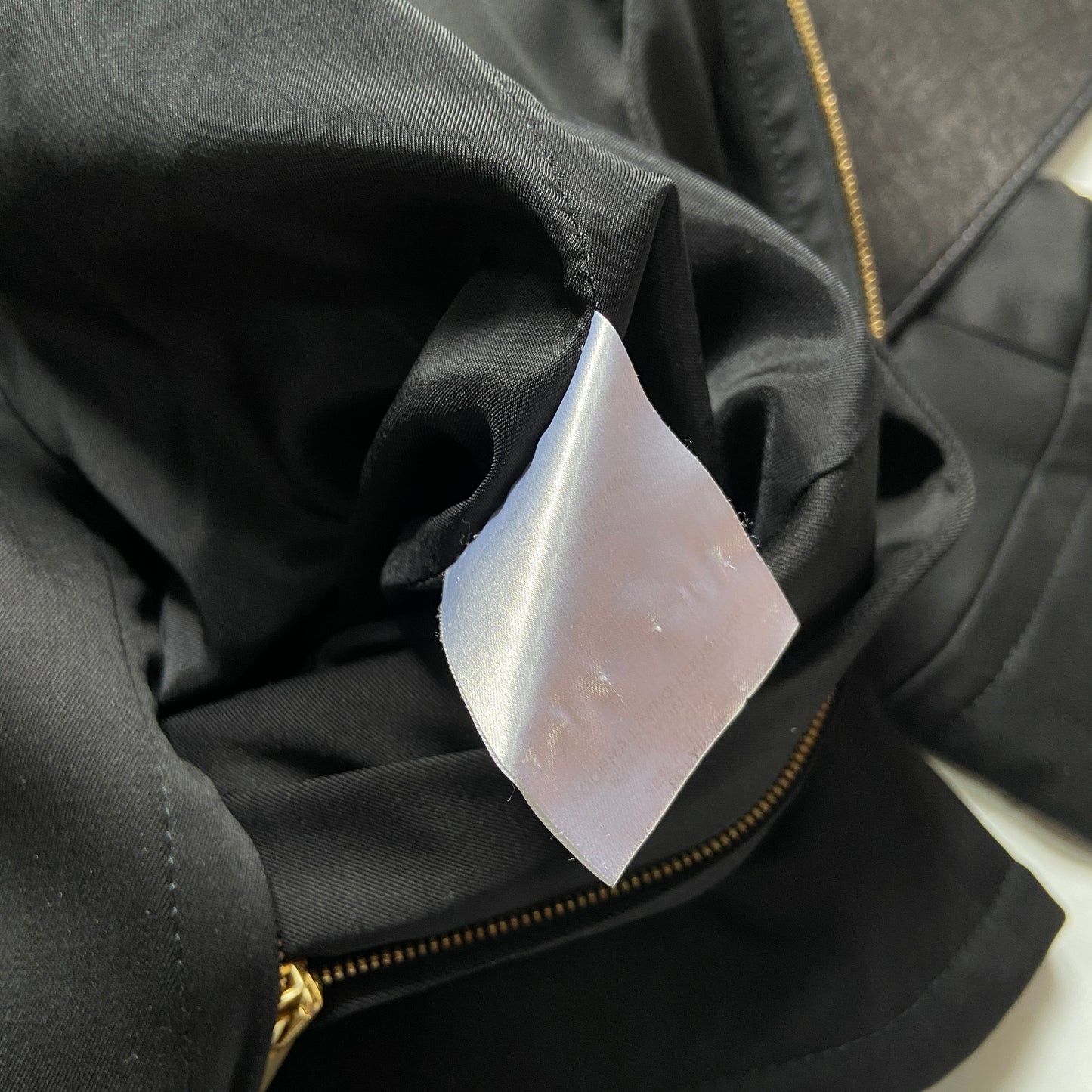 Gucci Tom Ford 2004 fall black leather belt jacket flared sleeves