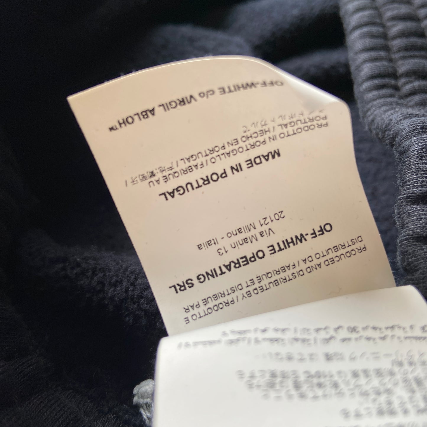 Off white not real dove extended oversized hoodie M