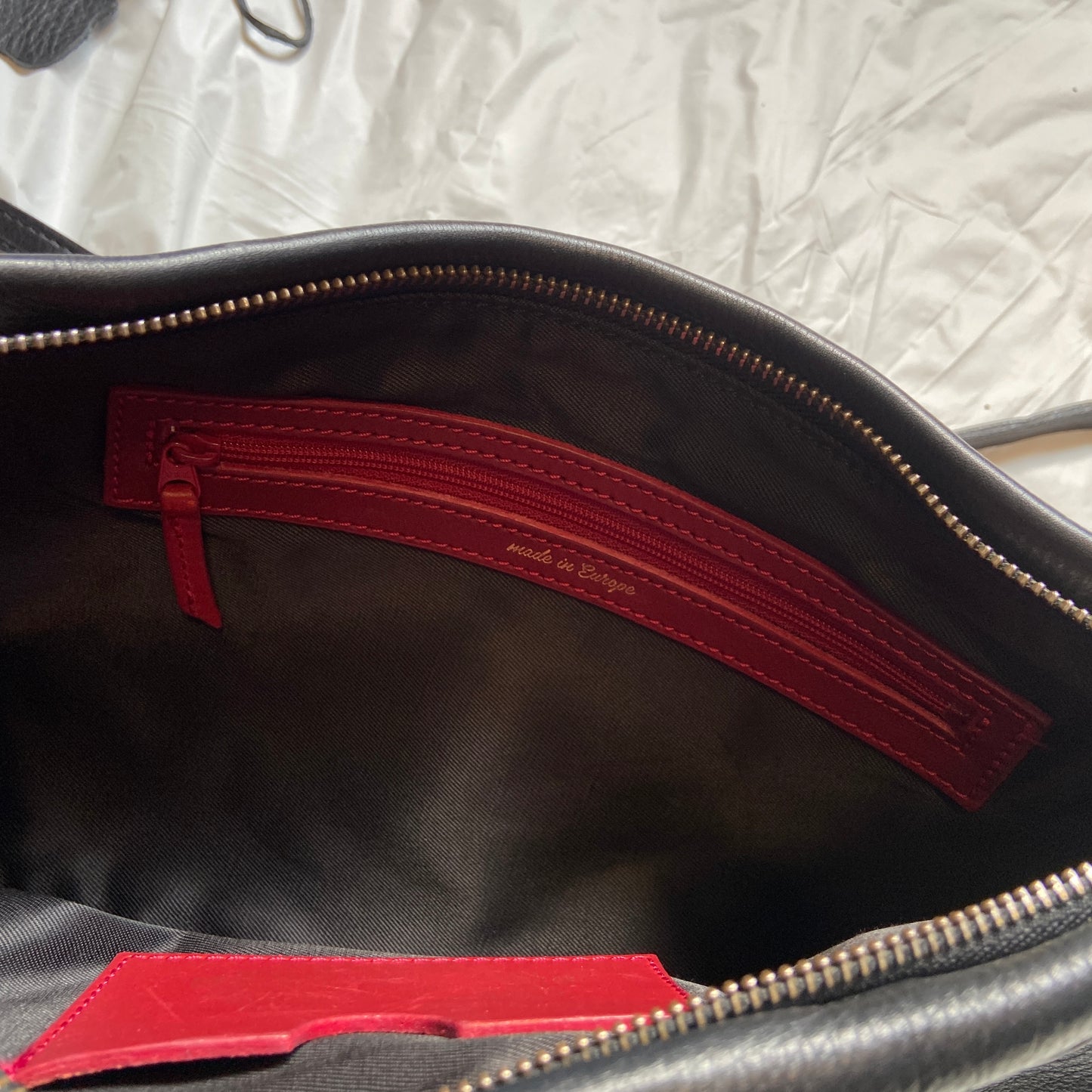 Vlieger and Vandam gun leather bag clutch