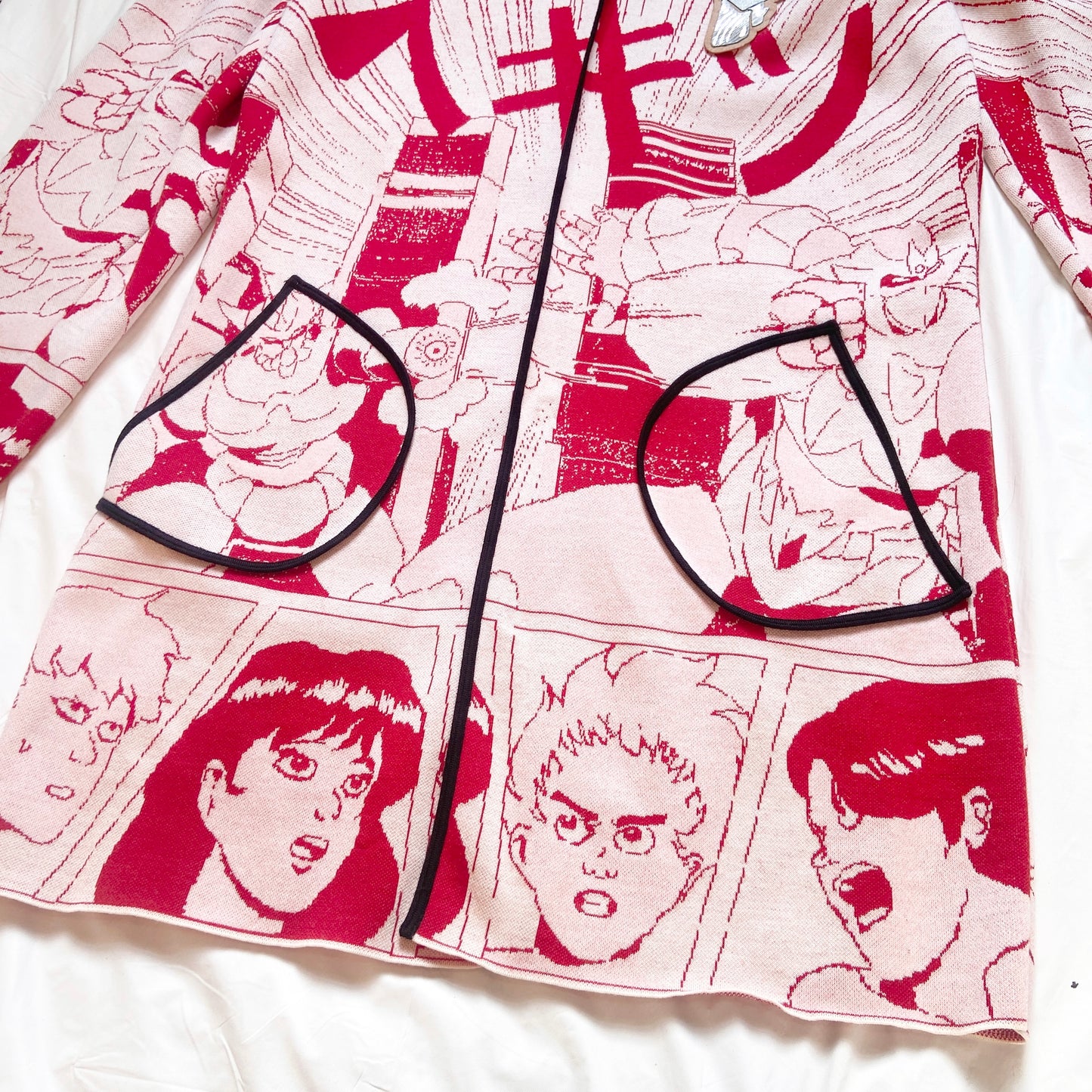 Loewe Spring 2016 Mens Gundam manga knit pajamas coat